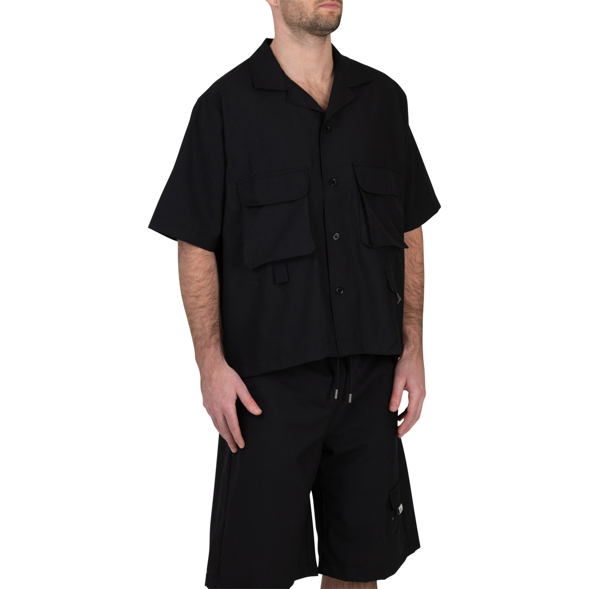 Drôle De Monsieur Wool Oversize Short