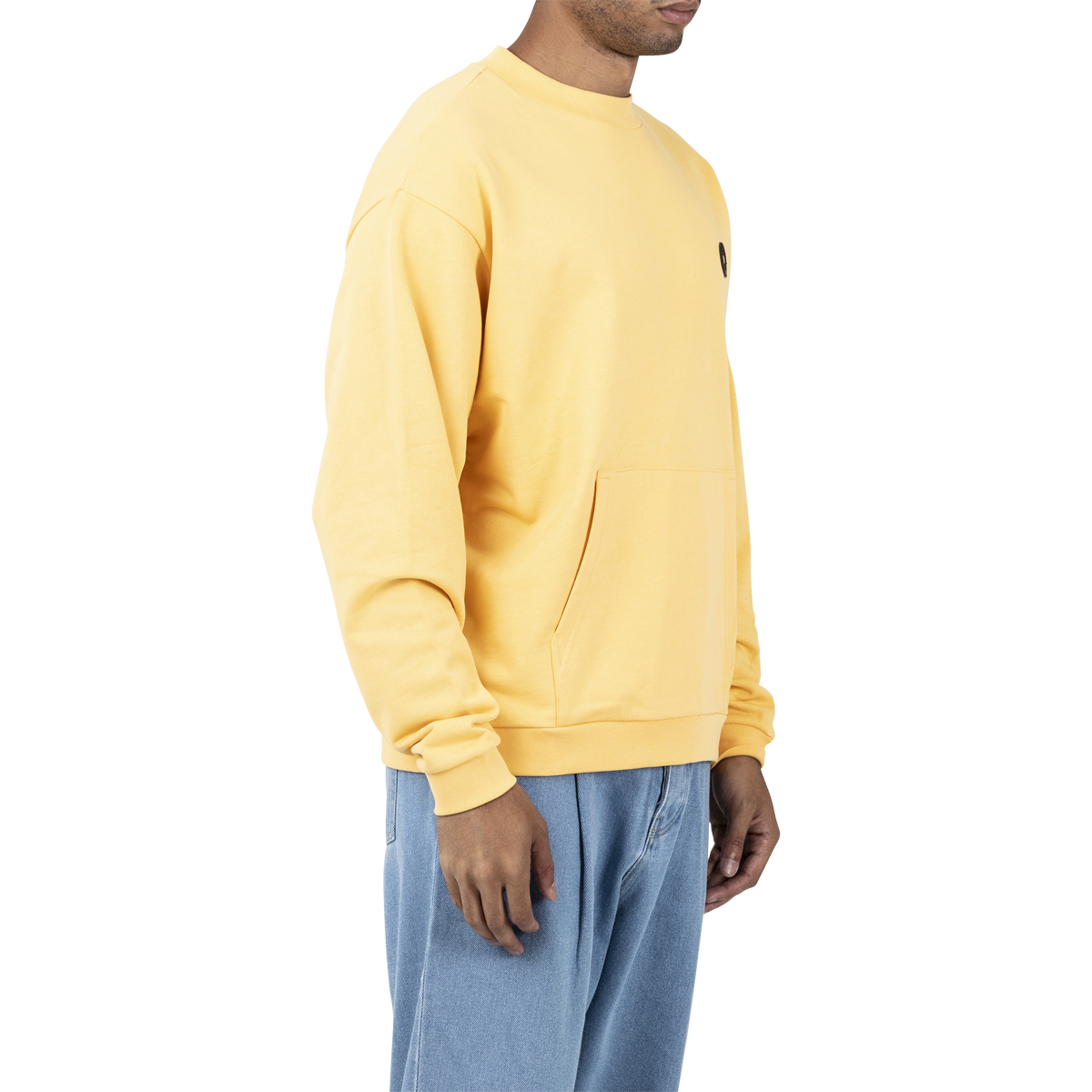 Drôle De Monsieur Slogan Pocket Sweatshirt