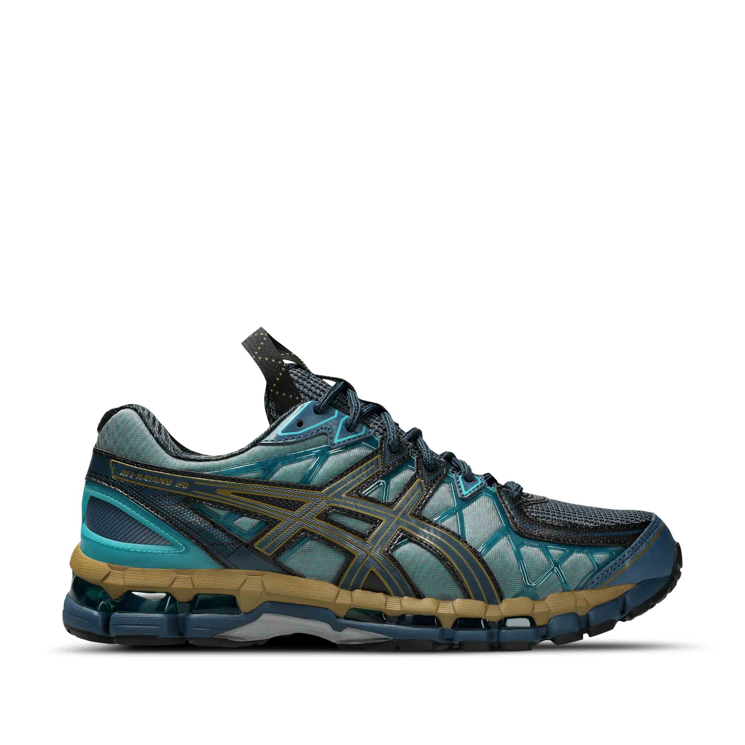 asics GEL-KAYANO 20 INDIGO FOG/BLACK27㎝ Asics: Gel-Kayano 20 Sneakers (Indigo Fog/Black) | DSMNY E-SHOP