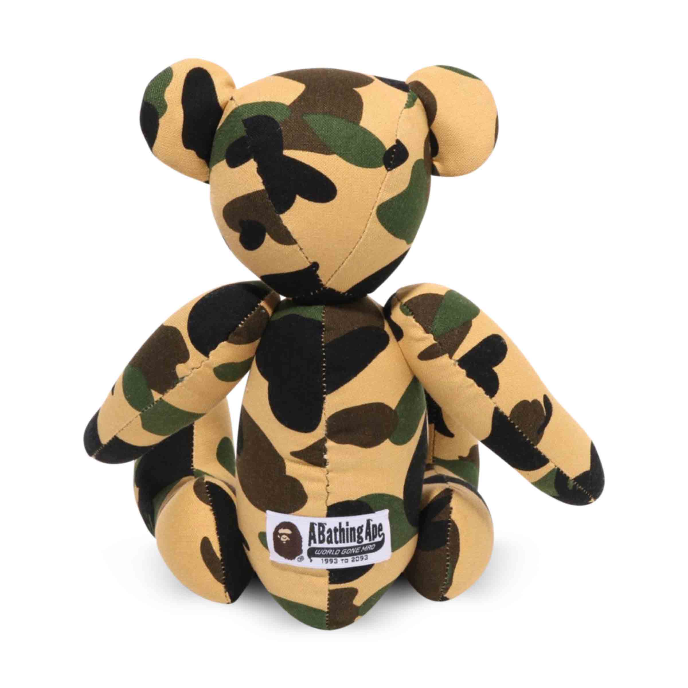 A BATHING APE BEAR カモフラージュ ぬいぐるみ A BATHING APE Men's Ladies' Goods ABC CAMO BEAR PLUSH DOLL