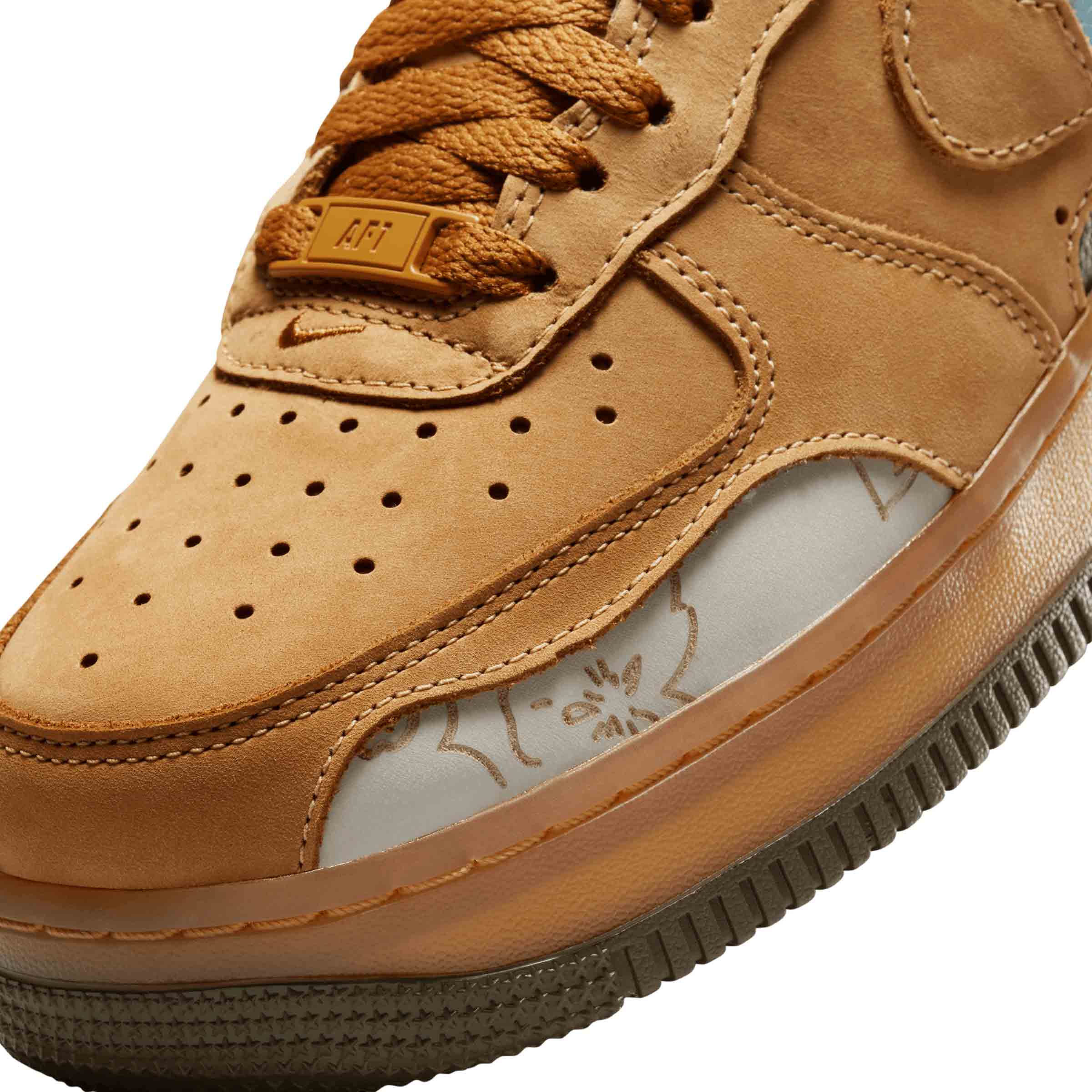 Nike Sportswear Wheat Dark Mocha Af1 Wheat Air Force Black Mocha