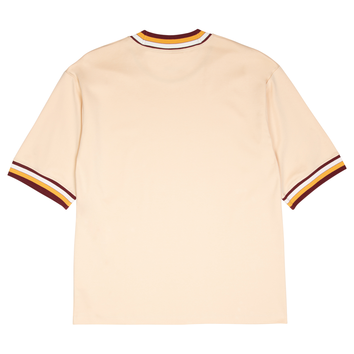 Drole De Monsieur Striped Collar T-Shirt