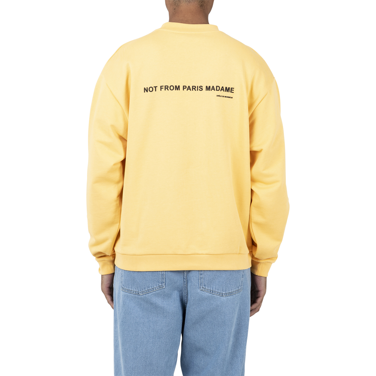 Drôle De Monsieur Slogan Pocket Sweatshirt