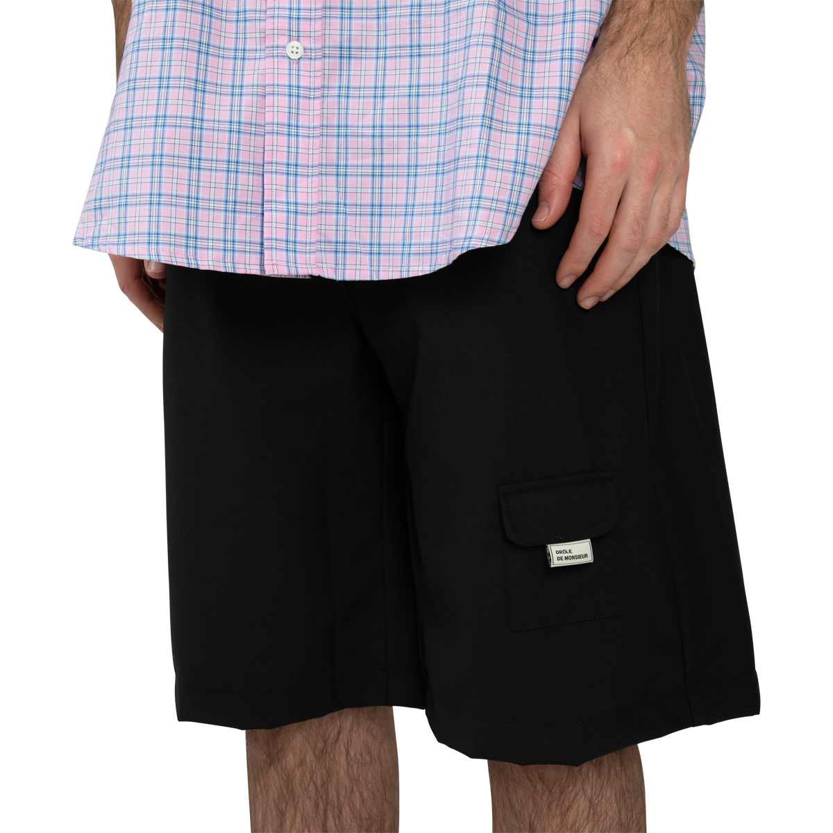 Drôle De Monsieur Wool Oversize Short