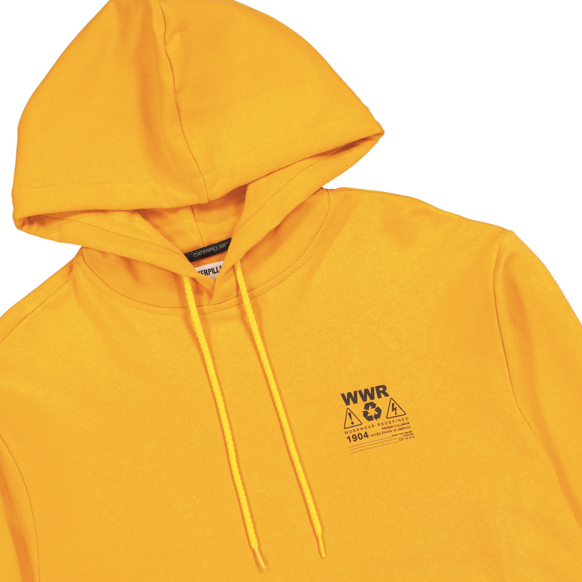 Hazard Small Hoodie Cat Yellow SUBTYPE