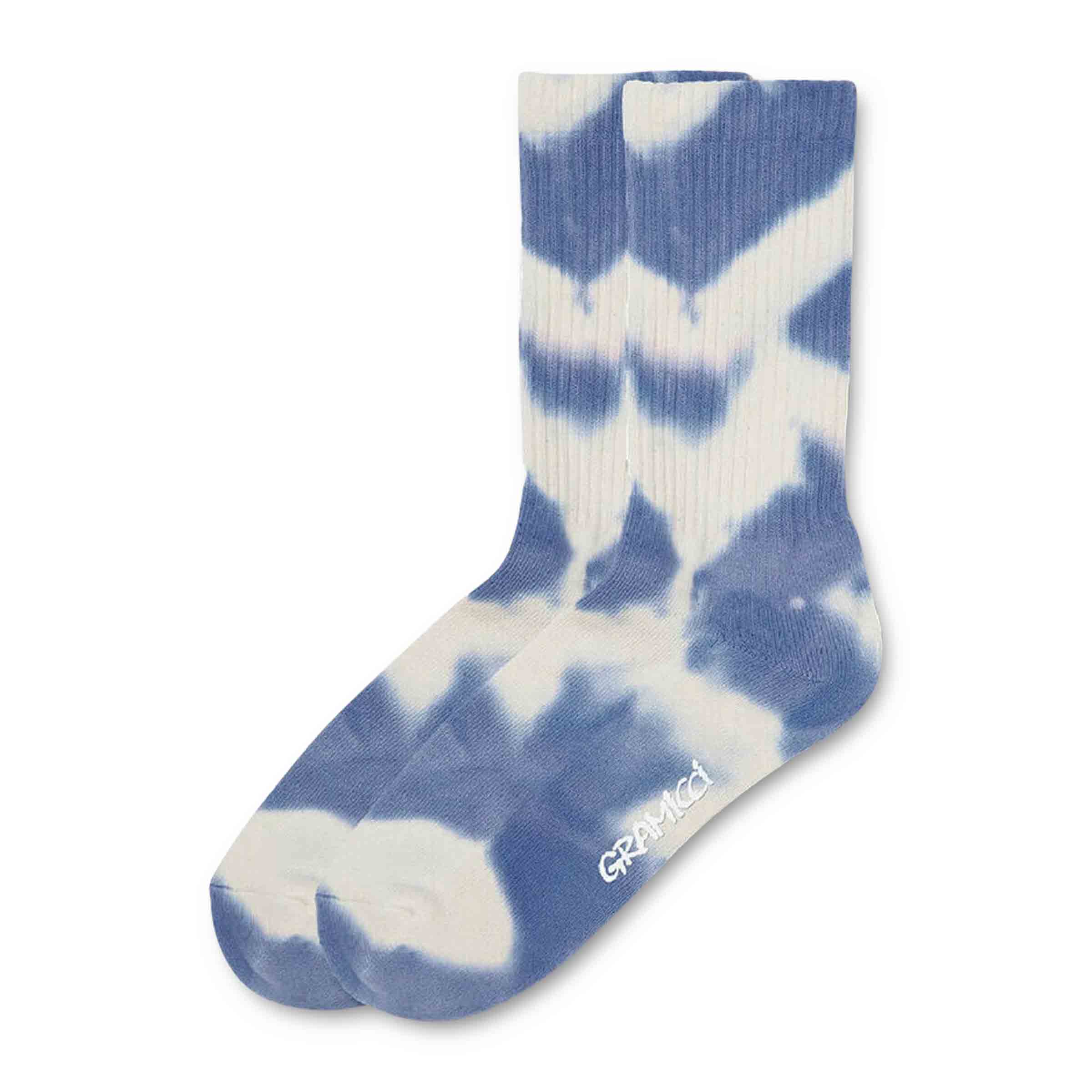 cushioned tie dye crew socks