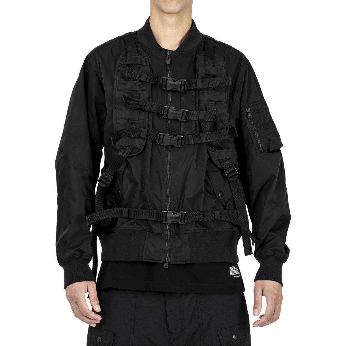 White Mountaineering Twill Shoulder Pad Bomber