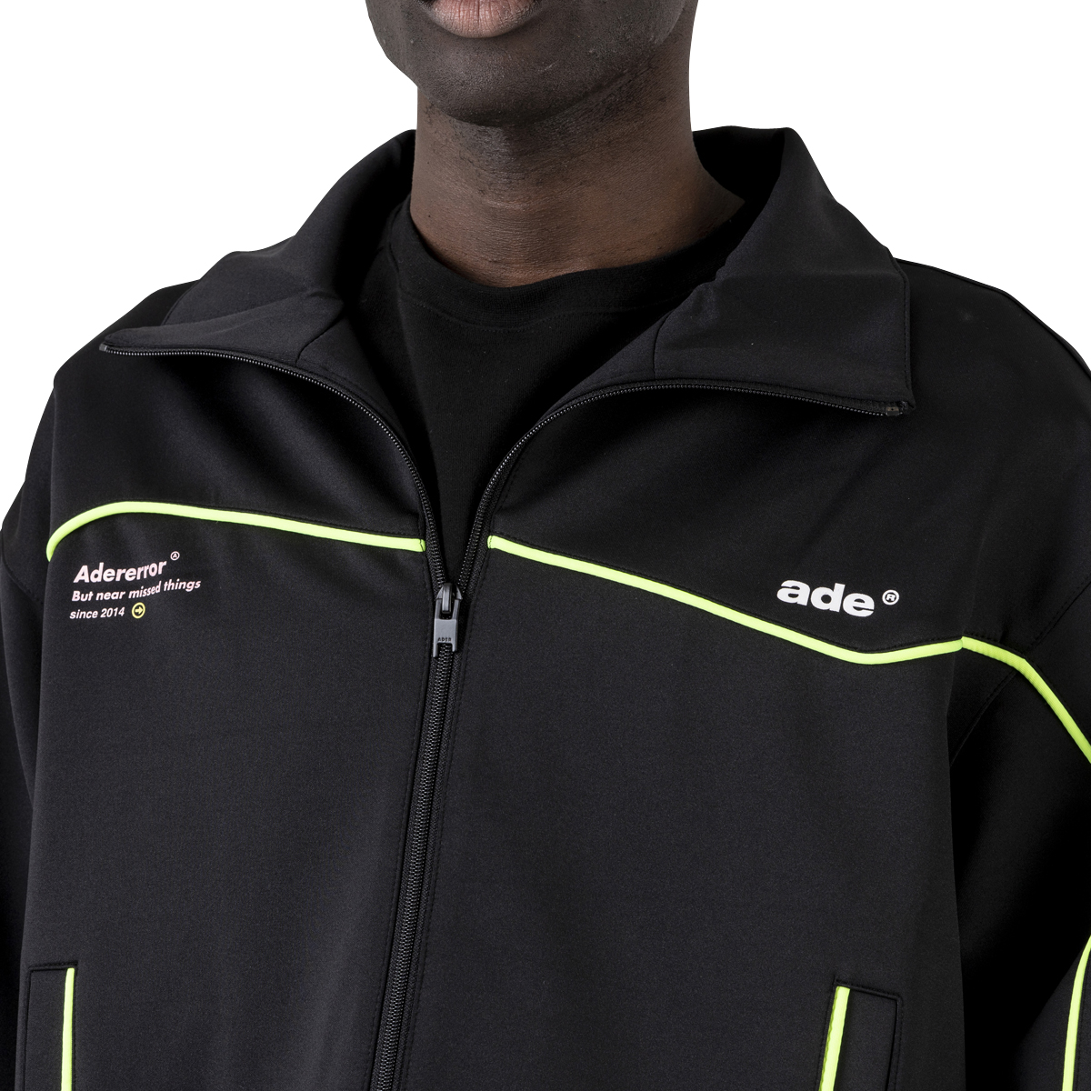 ADER Error Black Logo Track Jacket
