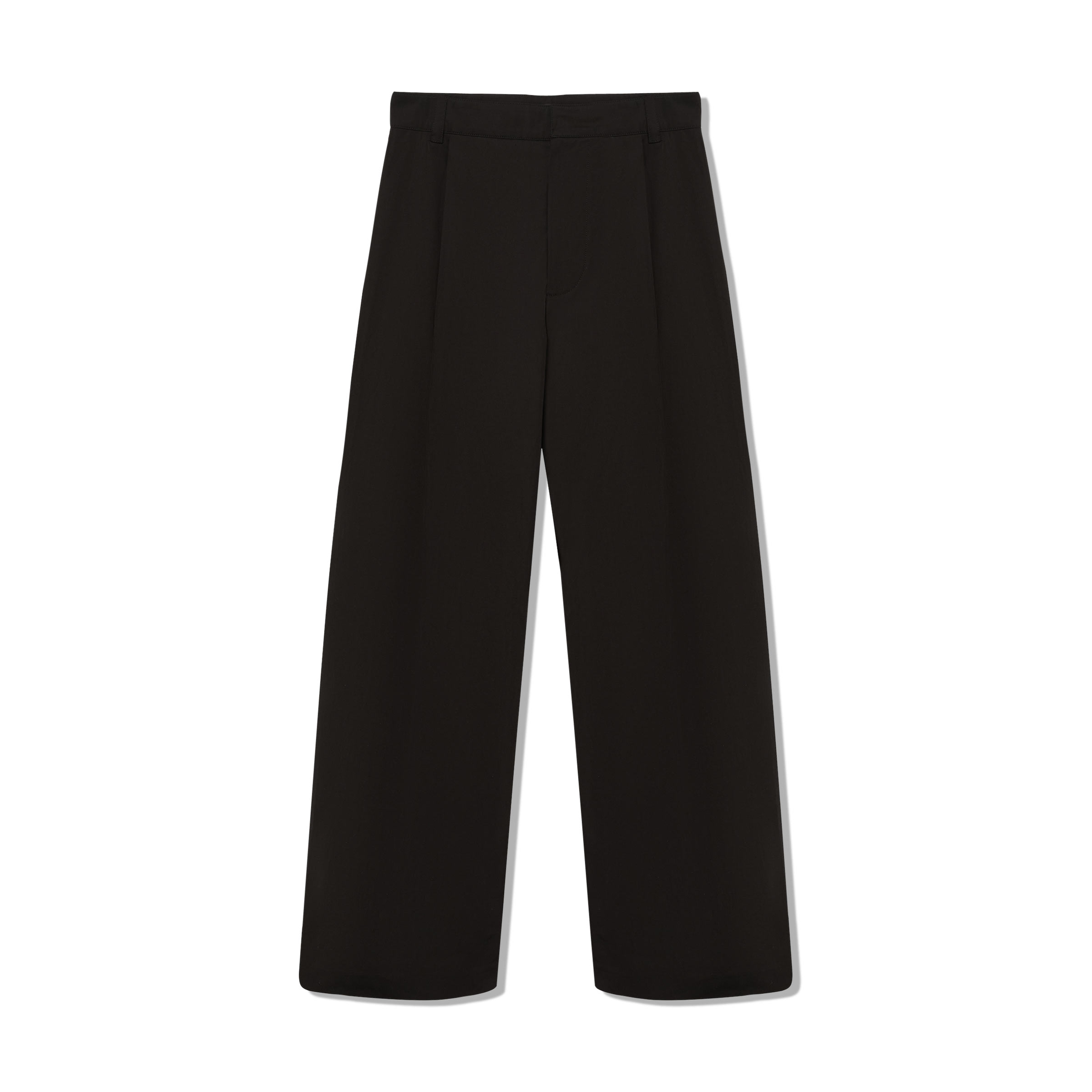 【Anyone more】Pond Nylon Bermuda Pintuck Pants Wardrobe-Essentials-Women's-