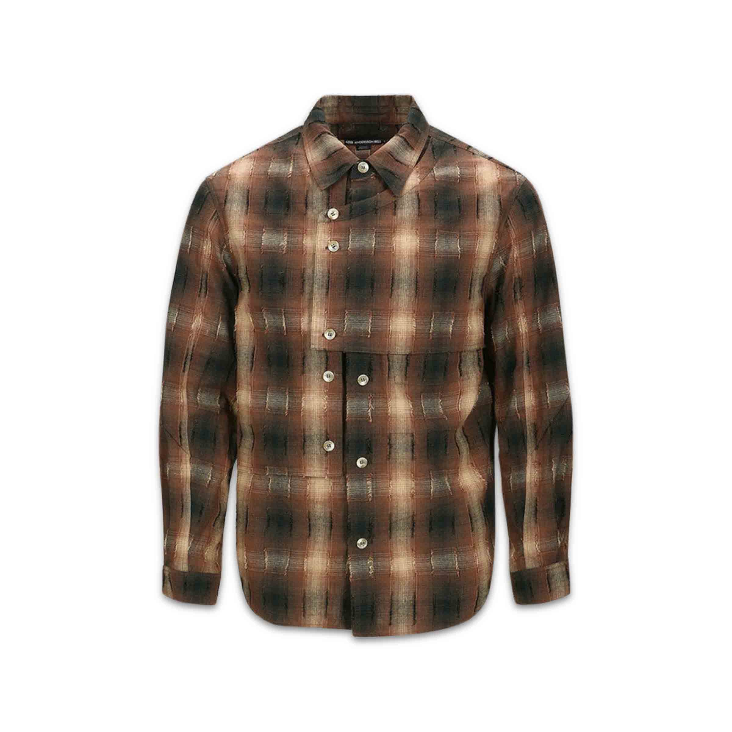 Check Layered Shirt Brown | SUBTYPE