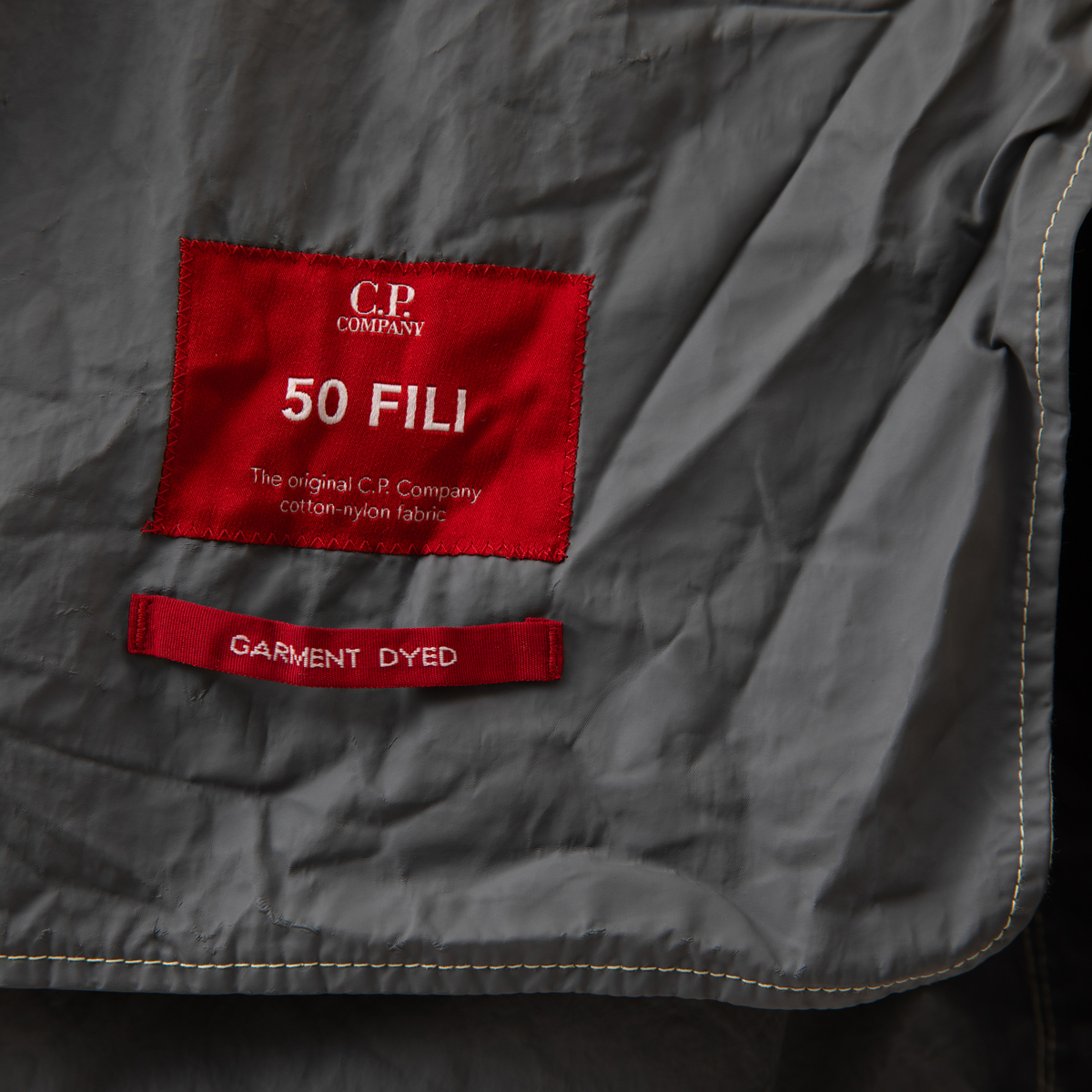 CP Company 50 Fili Rubber Lens Detail Parka