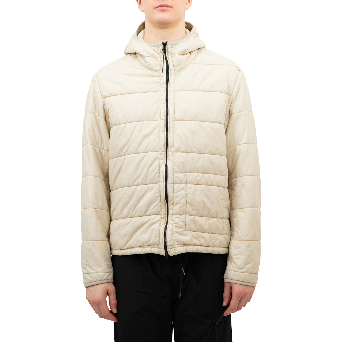 CP Company 50 Fili Rubber Lens Detail Parka Oyster Grey | SUBTYPE