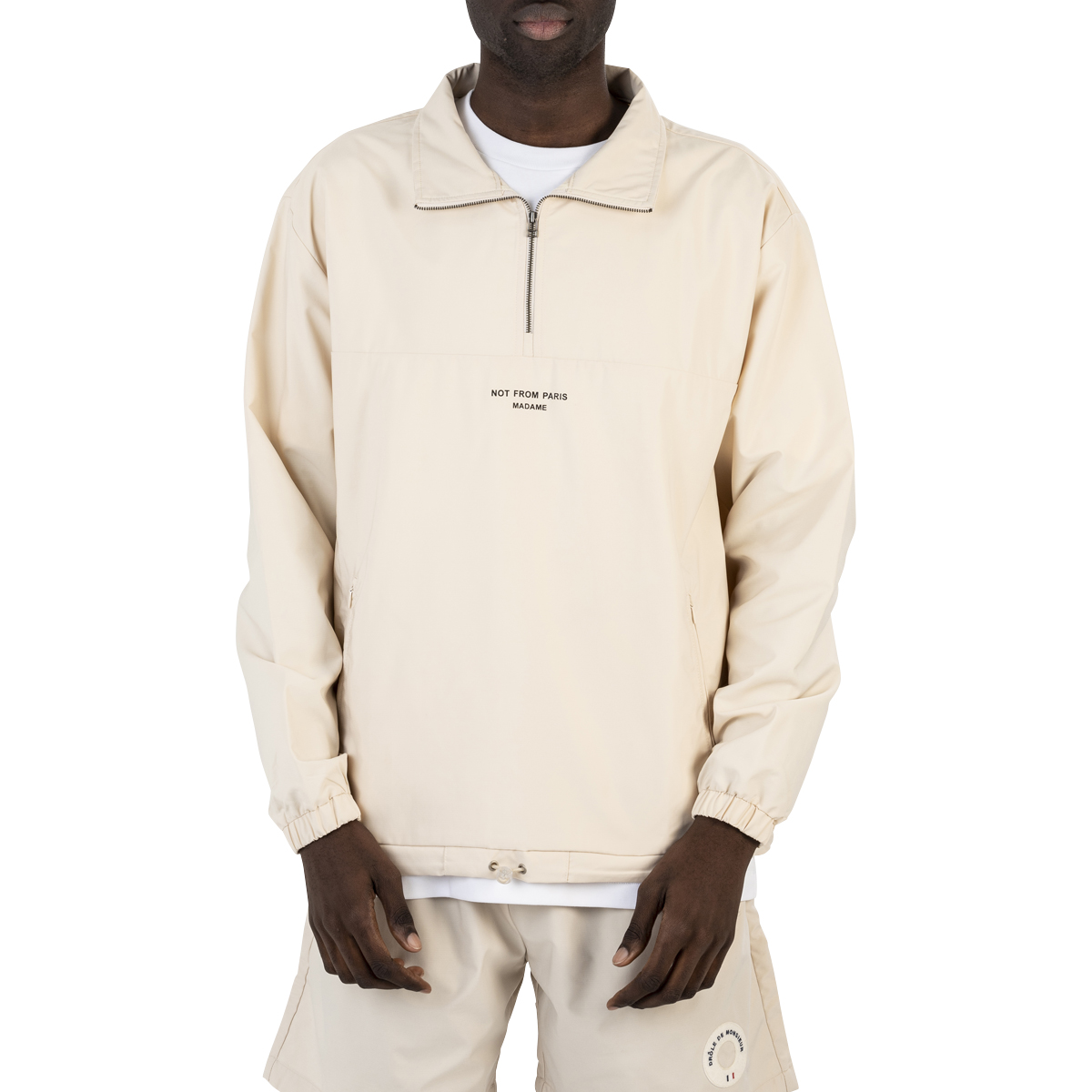Drole De Monsieur Not From Paris Anorak Beige Subtype