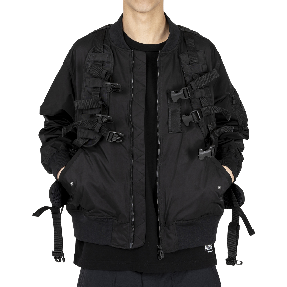 White Mountaineering Twill Shoulder Pad Bomber