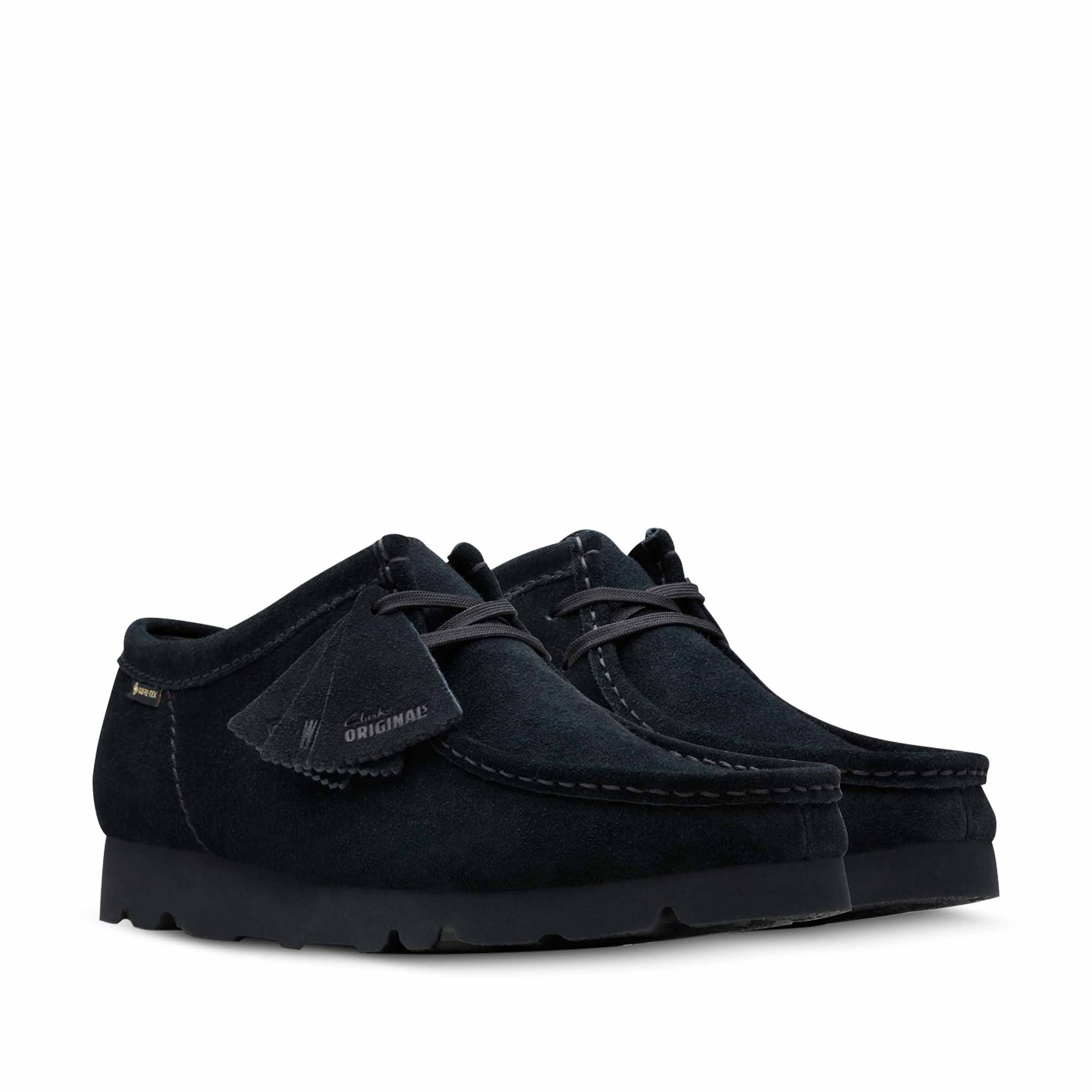 靴 CLARKS ORIGINALS WALLABEE GTX BLACKSUEDE Clarks Originals Wallabee GTX - Black Suede - 26149449