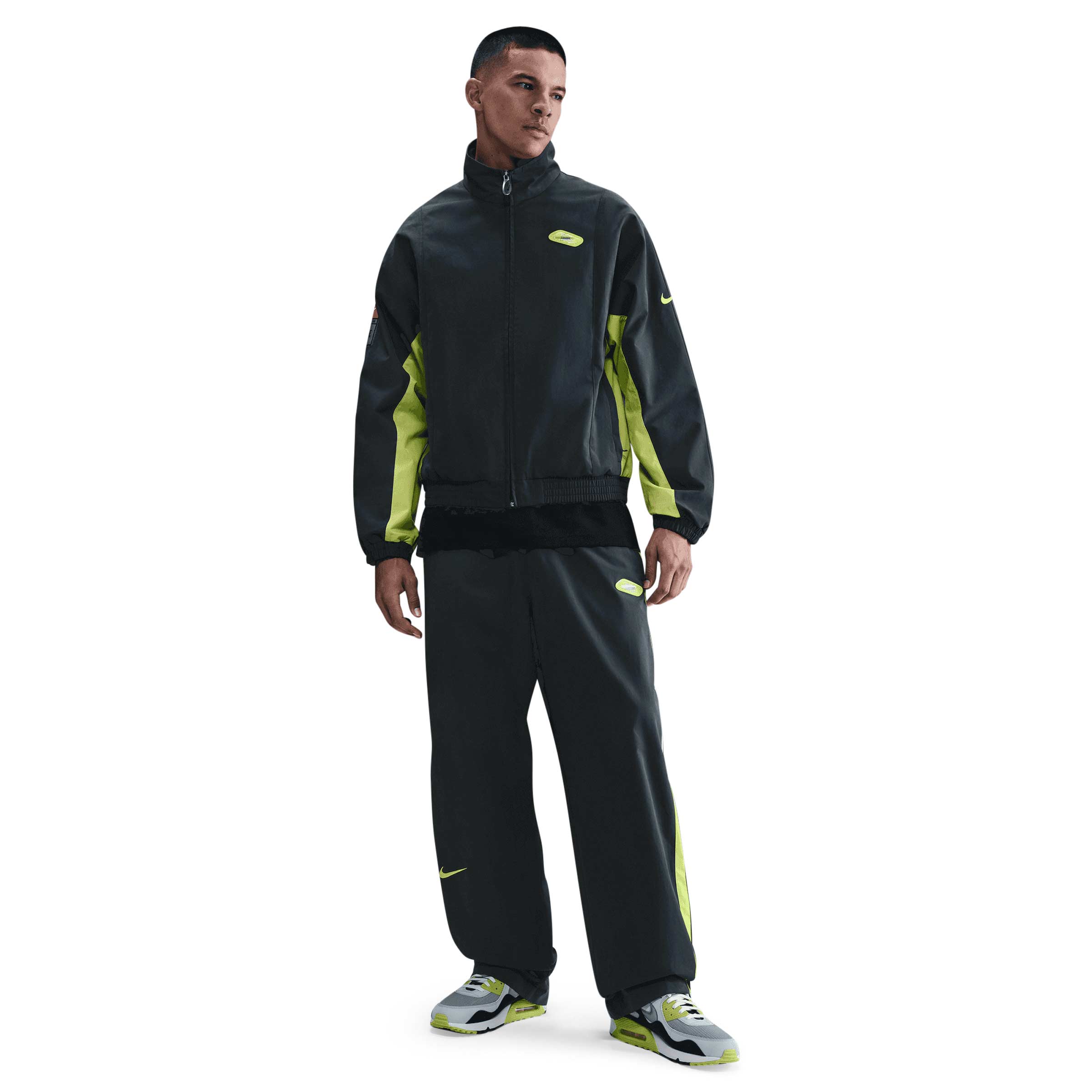 x Patta Track Jacket Black/Cyber | SUBTYPE