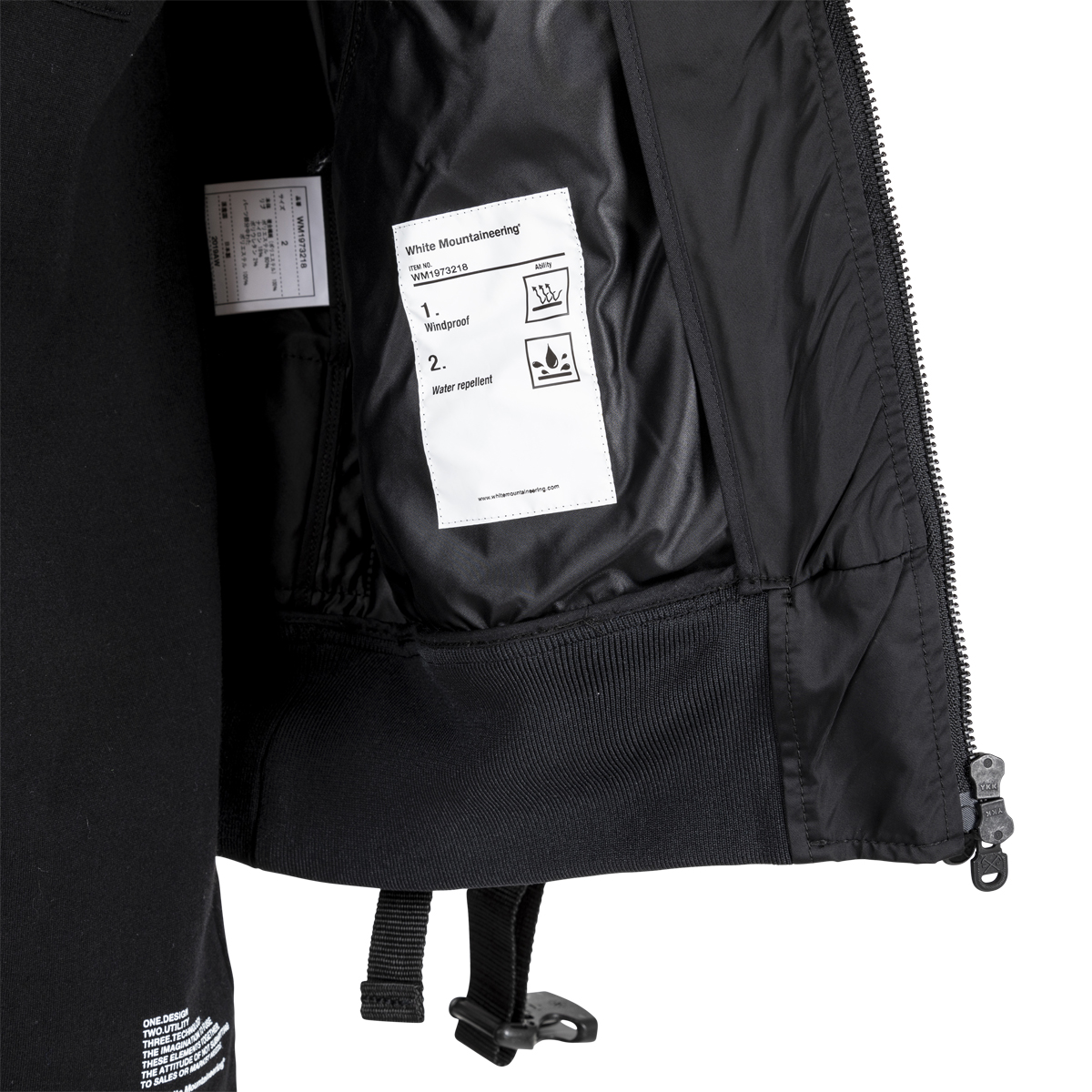 White Mountaineering Twill Shoulder Pad Bomber