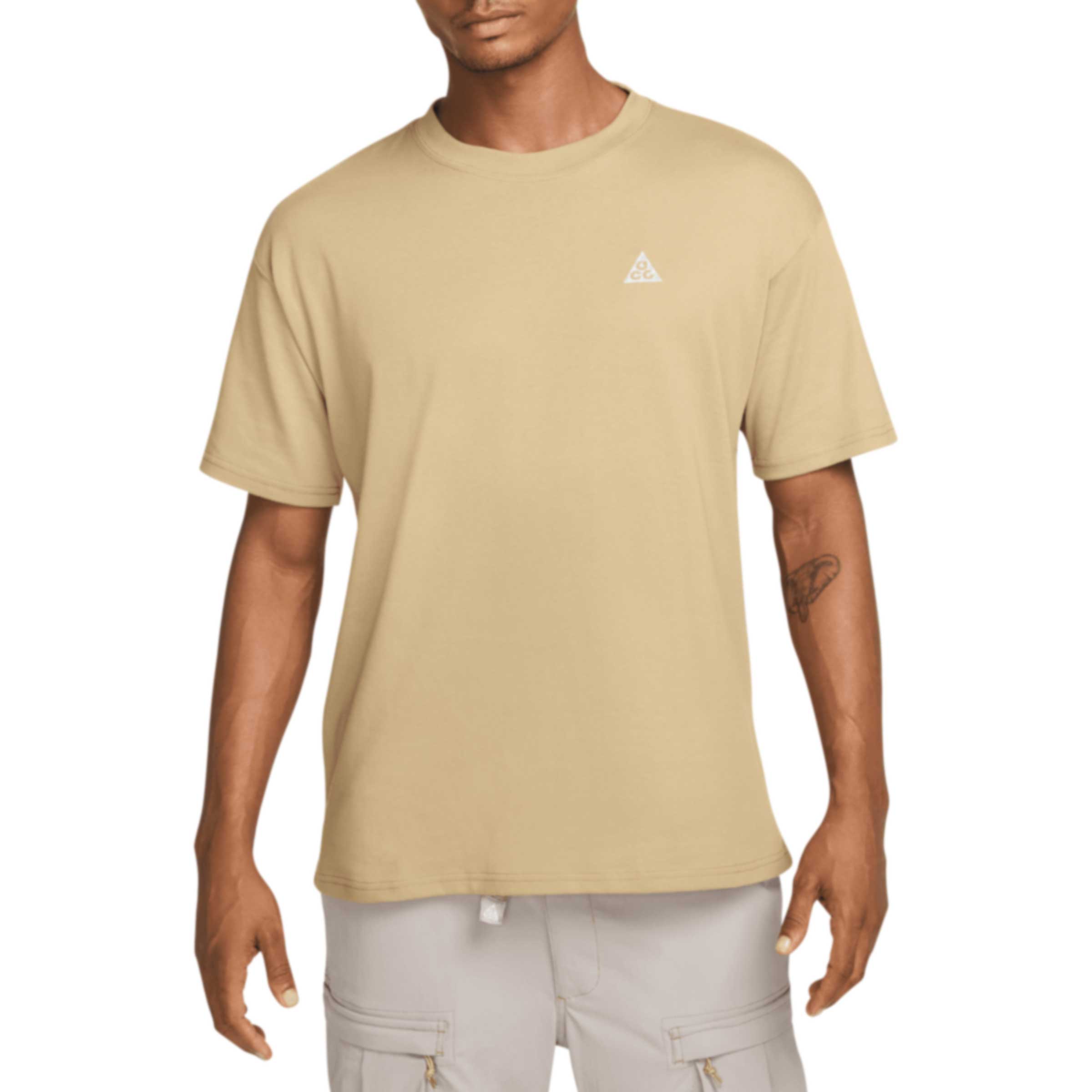 ★Nike★ ACG T-shirt M Parachute Beige DQ1816297 DQ1816-297 NIKE AS M NRG ACG SS TEE LBR LUNGS PARACHUTE BEIGE（ナイキ
