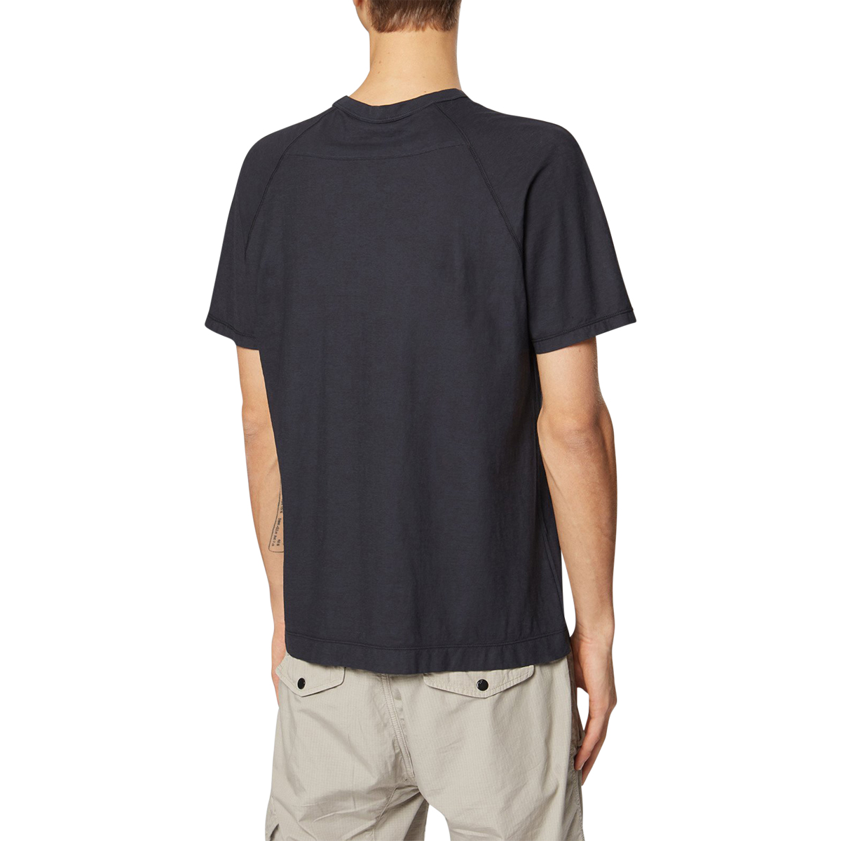 CP Company Garment Dyed No Gravity Jersey Logo T-Shirt