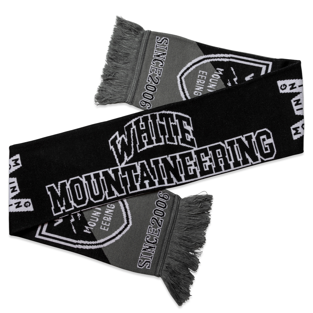 White Mountaineering Football Muffler Black