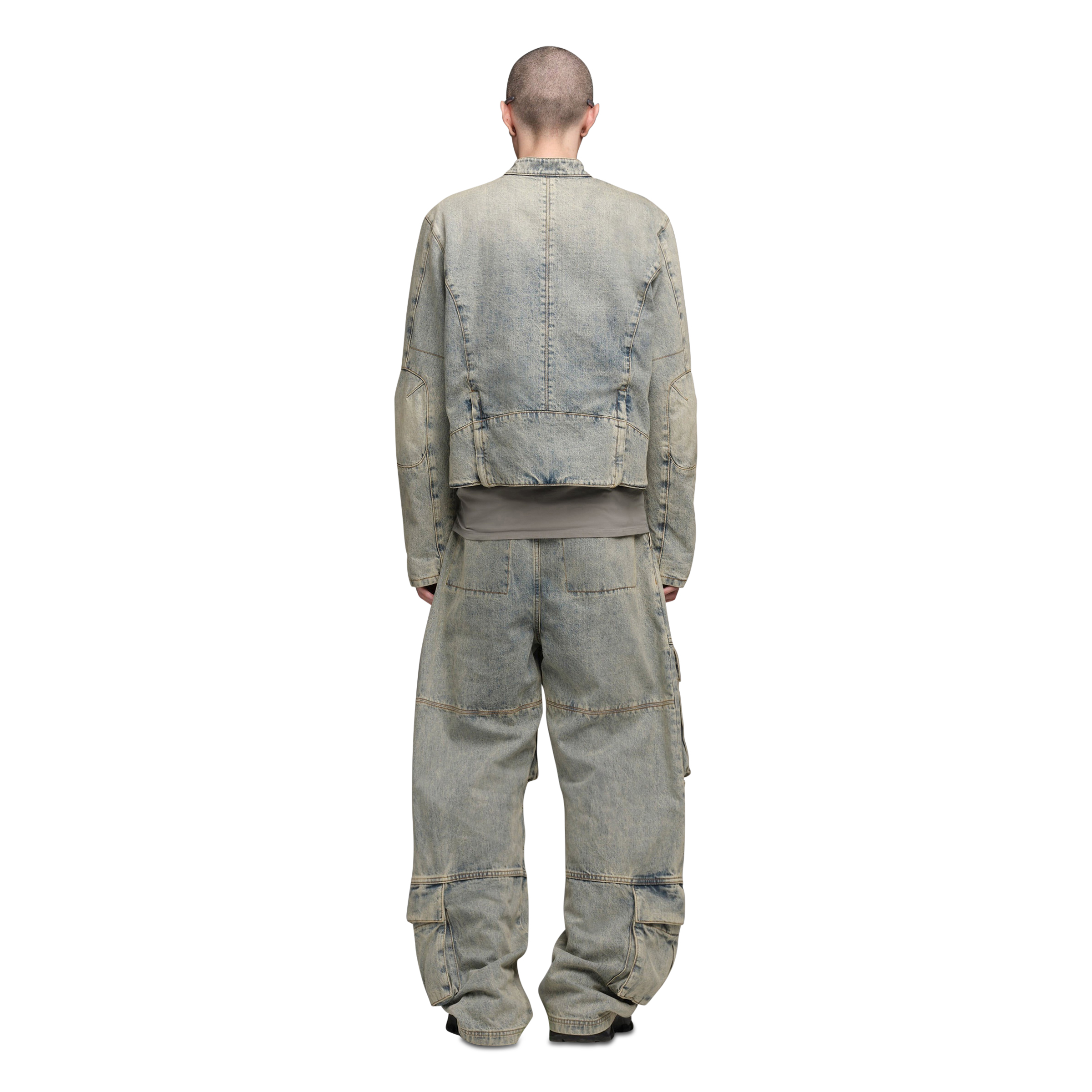 Denim Moto Set