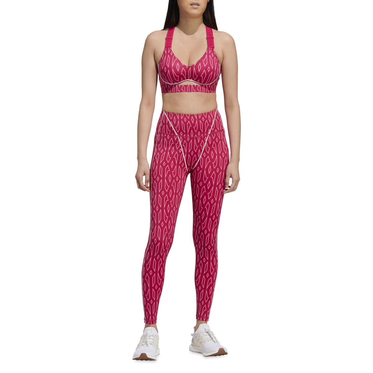 adidas IVY PARK Monogram Cut Out Bra Medium Support