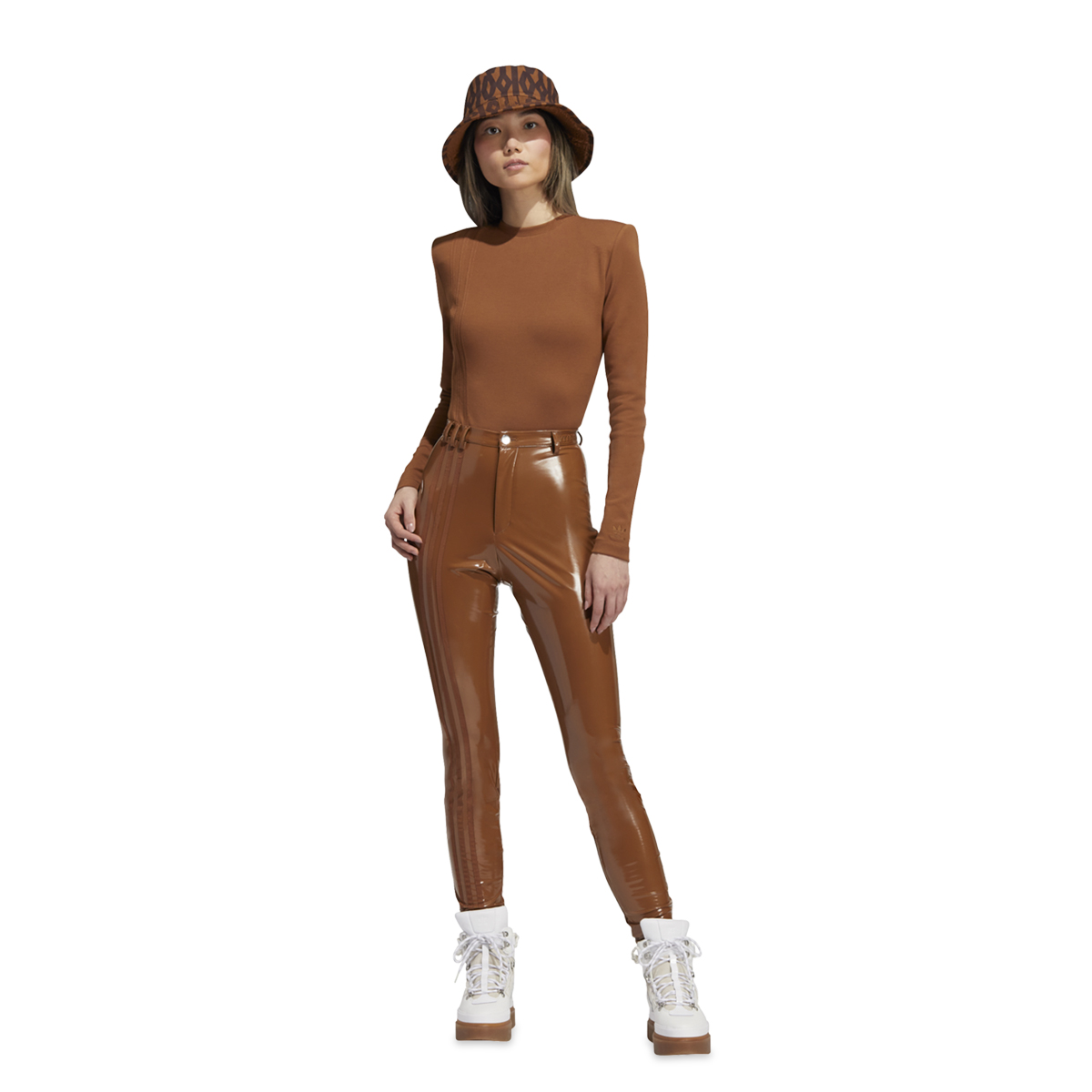 adidas IVY PARK Latext Pant Wild Brown