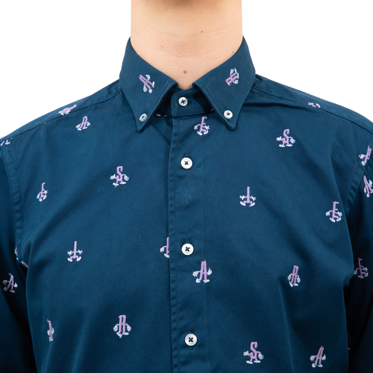 Aries Toon Embroidered Shirt