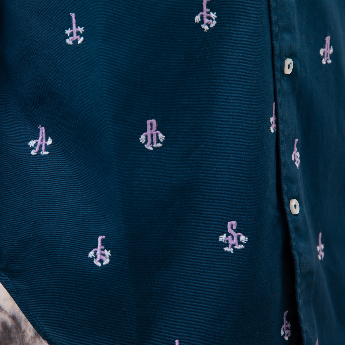 Aries Toon Embroidered Shirt