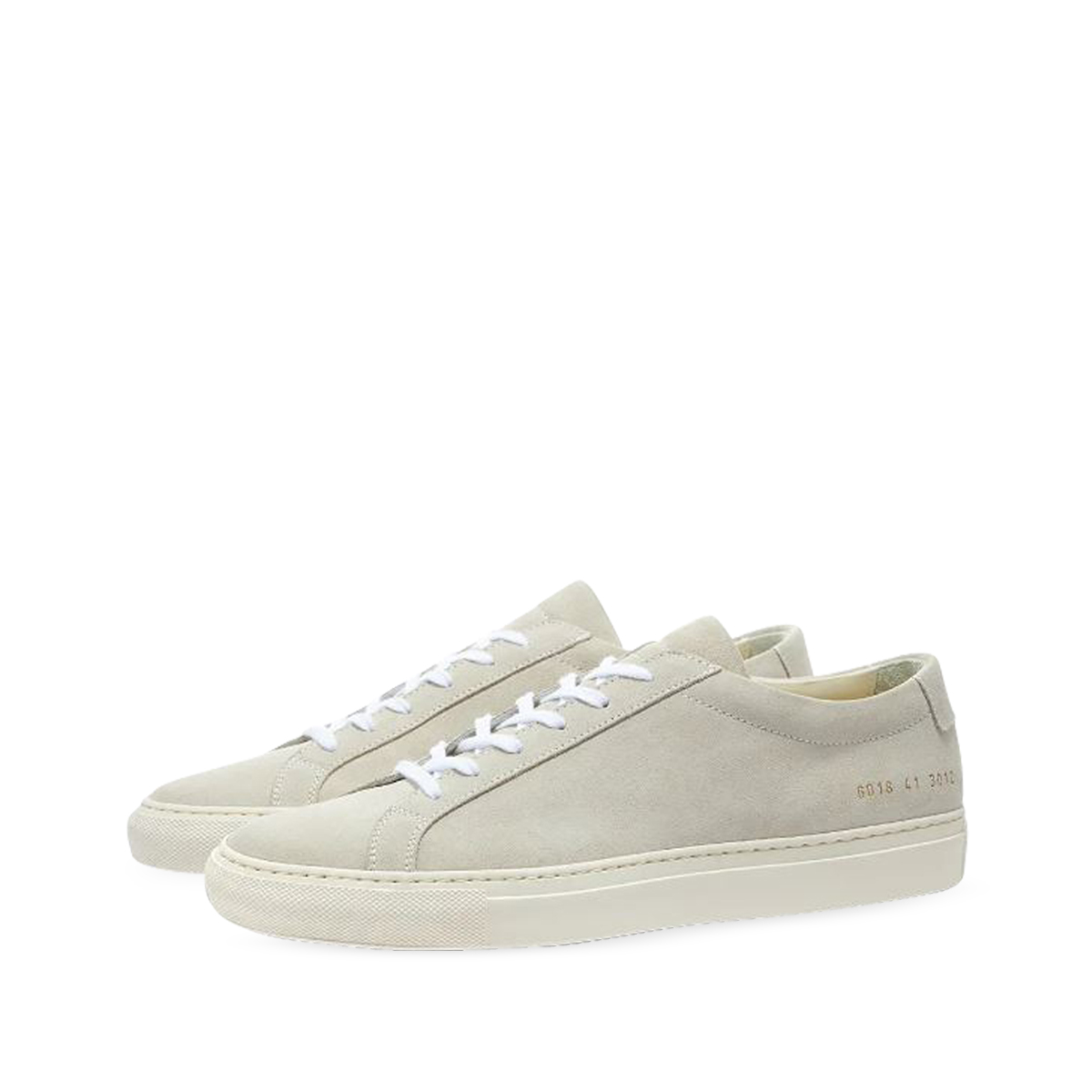 Common Projects Womens Achilles Low Suede Contrast