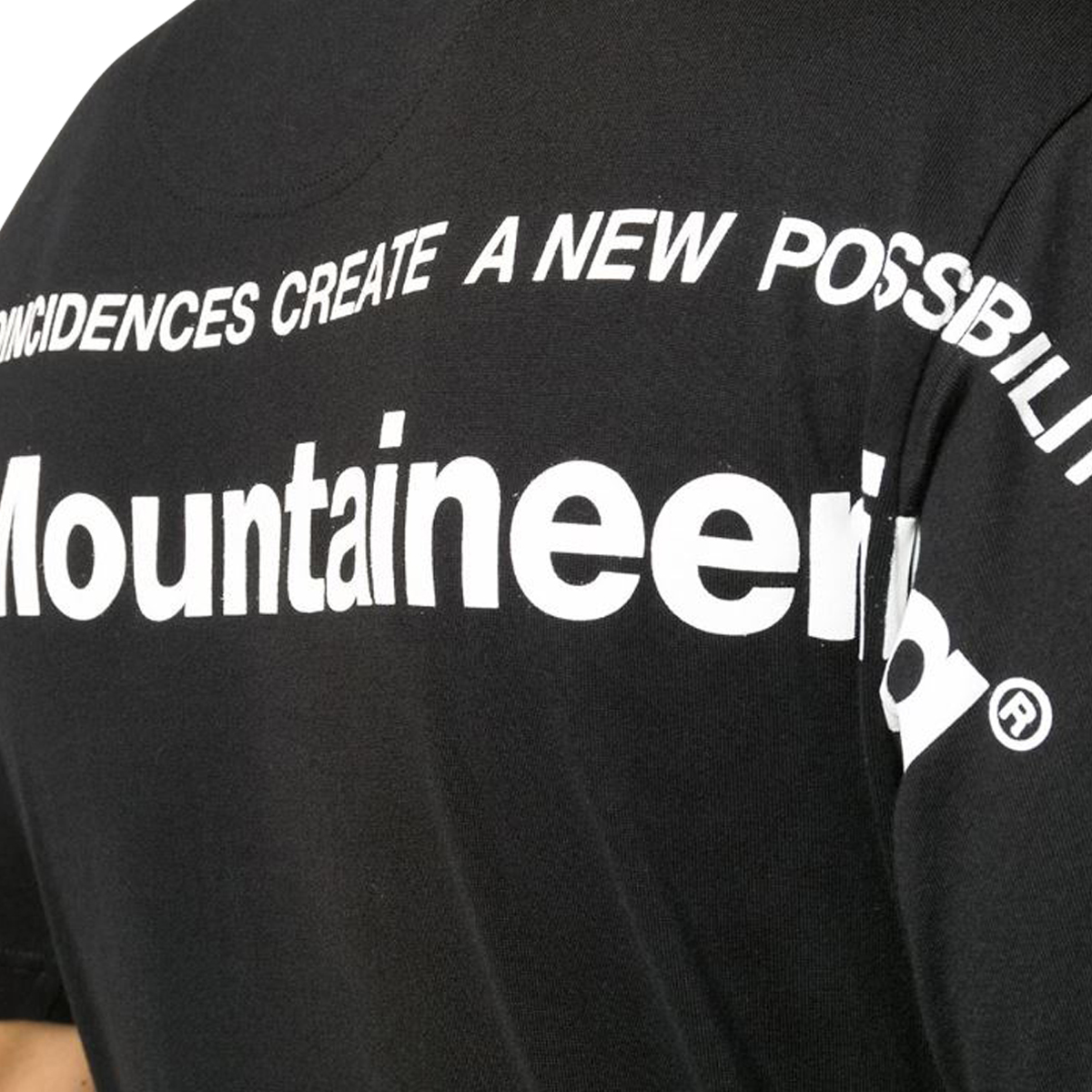 White Mountaineering Logo Printed T Shirt White Subtype