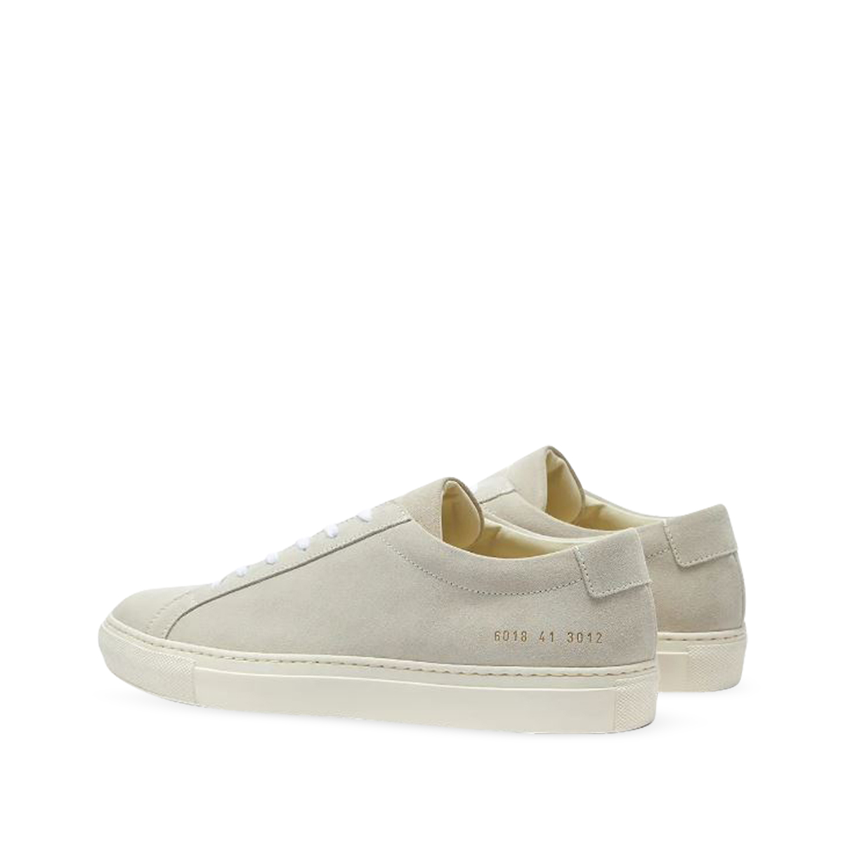 Common Projects Womens Achilles Low Suede Contrast