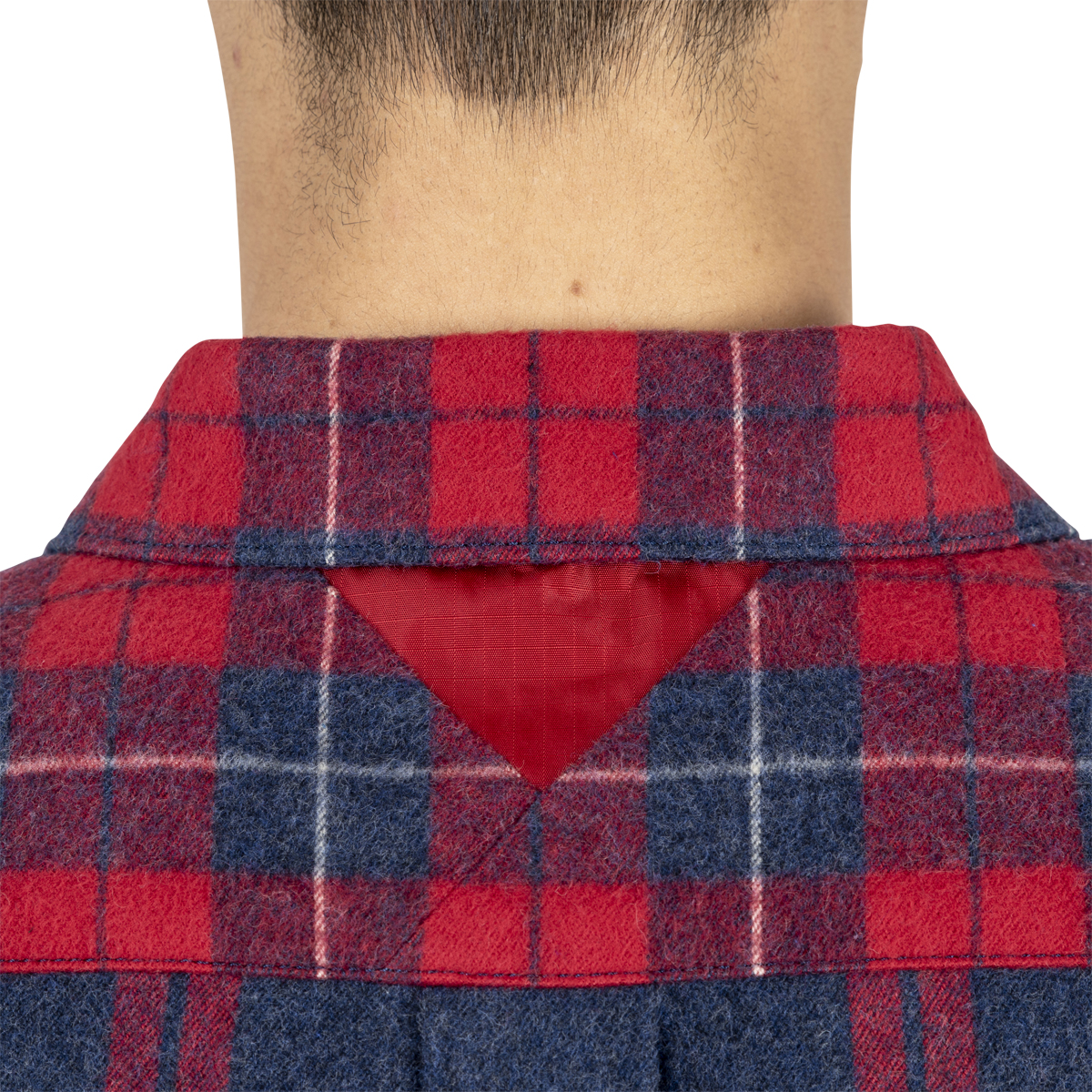White Mountaineering Patched Check Shirt