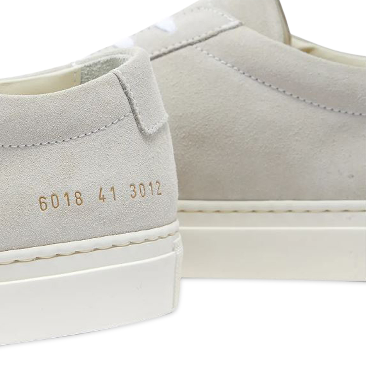 Common Projects Womens Achilles Low Suede Contrast