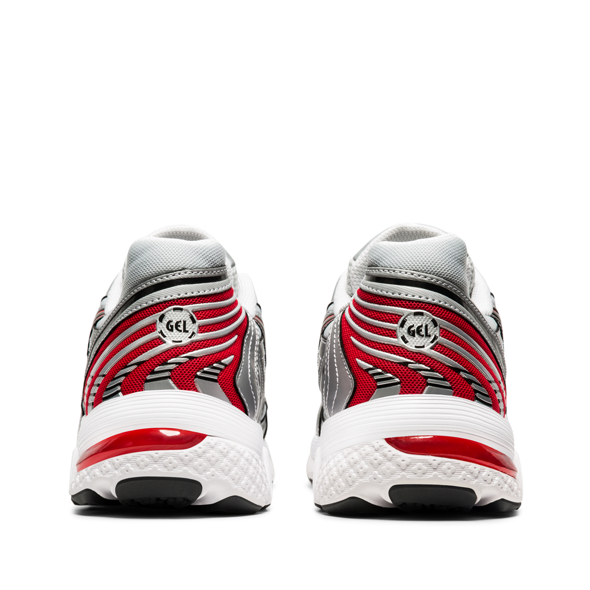 ASICS GEL-Kyrios Silver Red Back