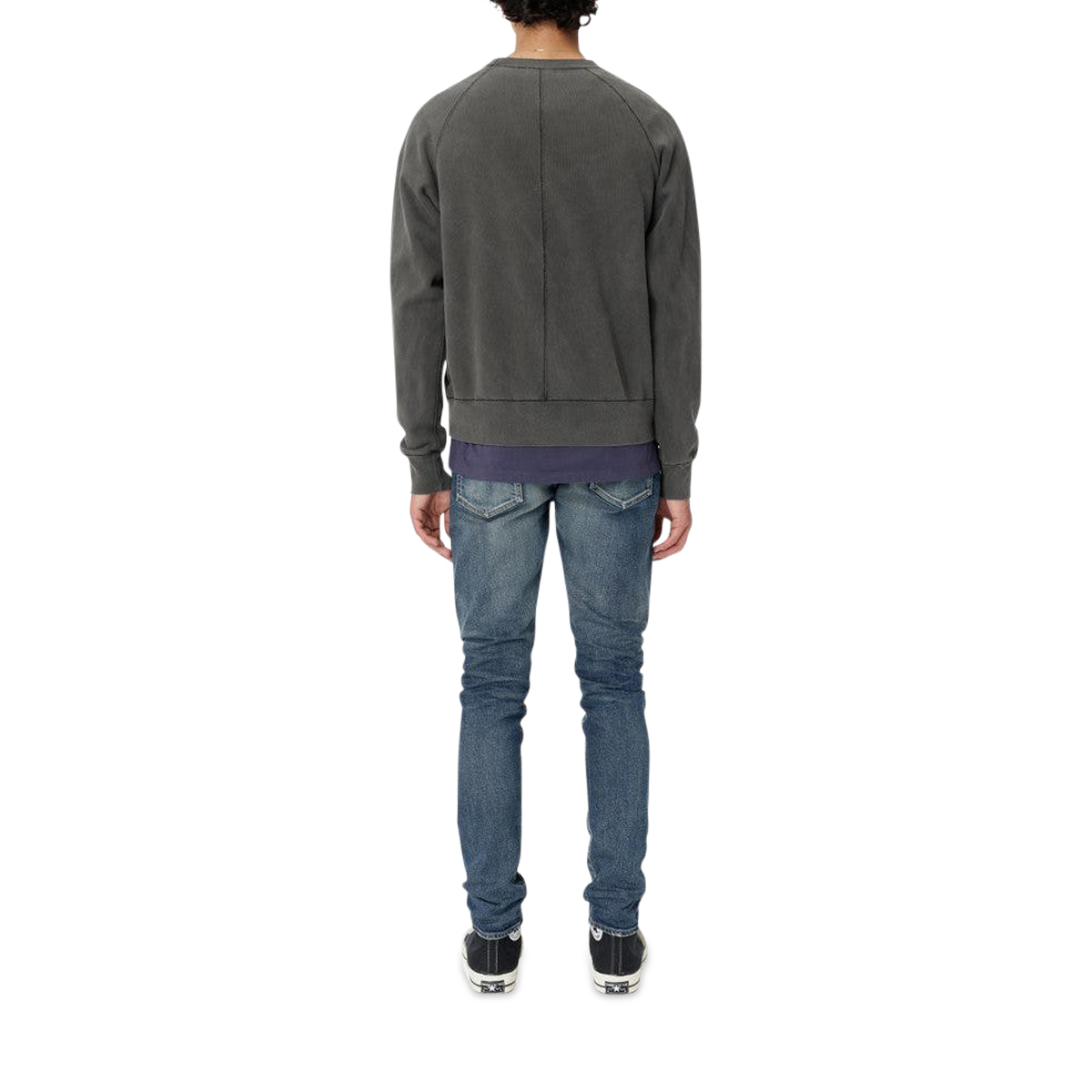 John Elliott Loose Stitch Raglan Crew