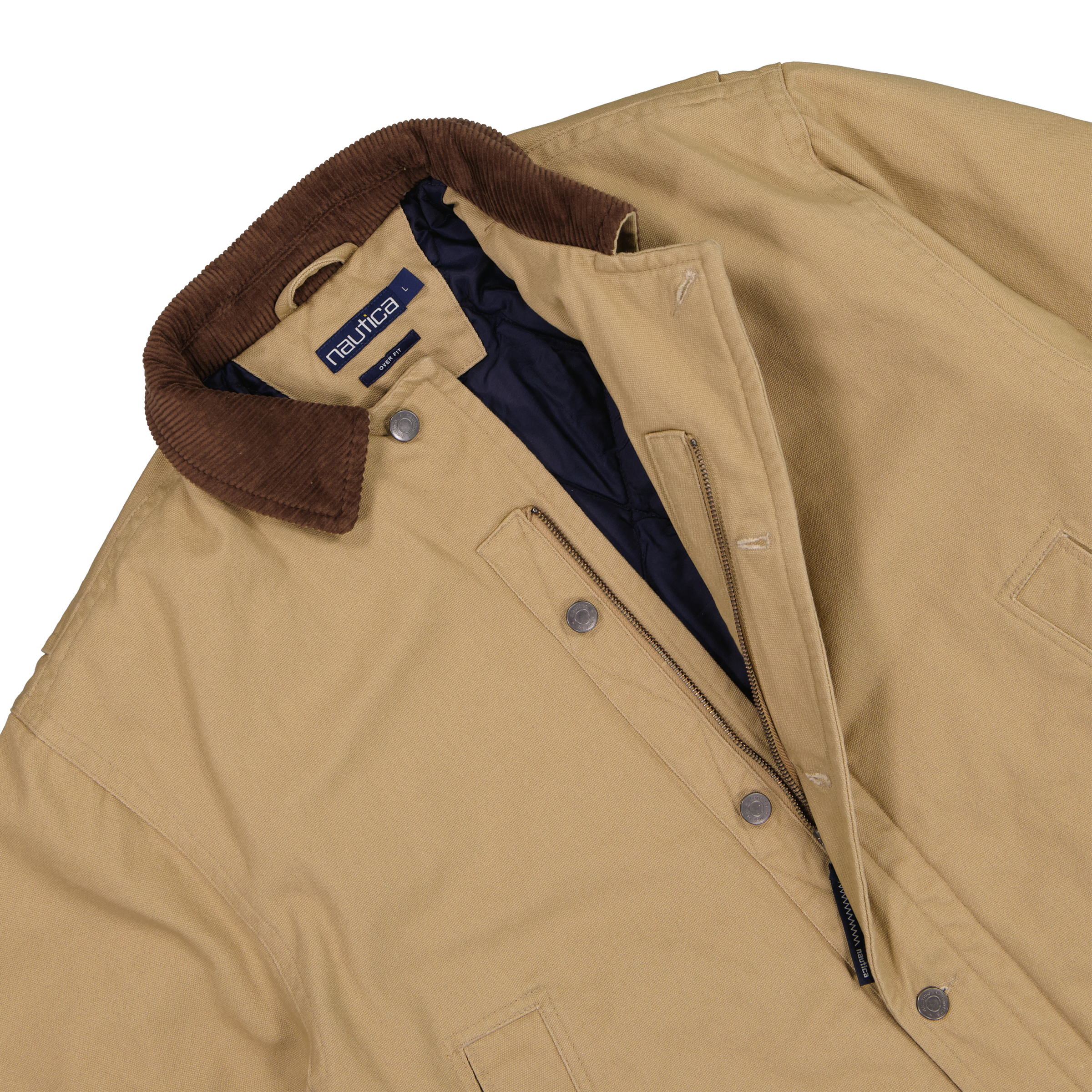 ☆ NAUTICA ☆ PADDED DECK BLOUSON Oversize Padded Deck Blouson Beige | SUBTYPE