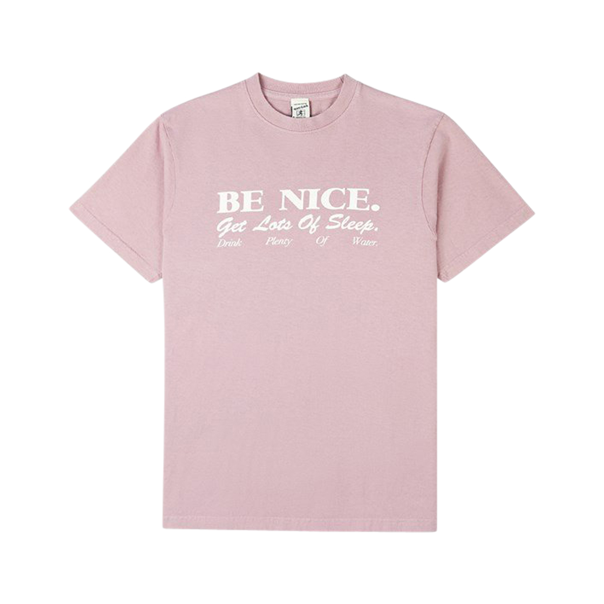 Sporty & Rich Be Nice TShirt Fondant/White Subtype