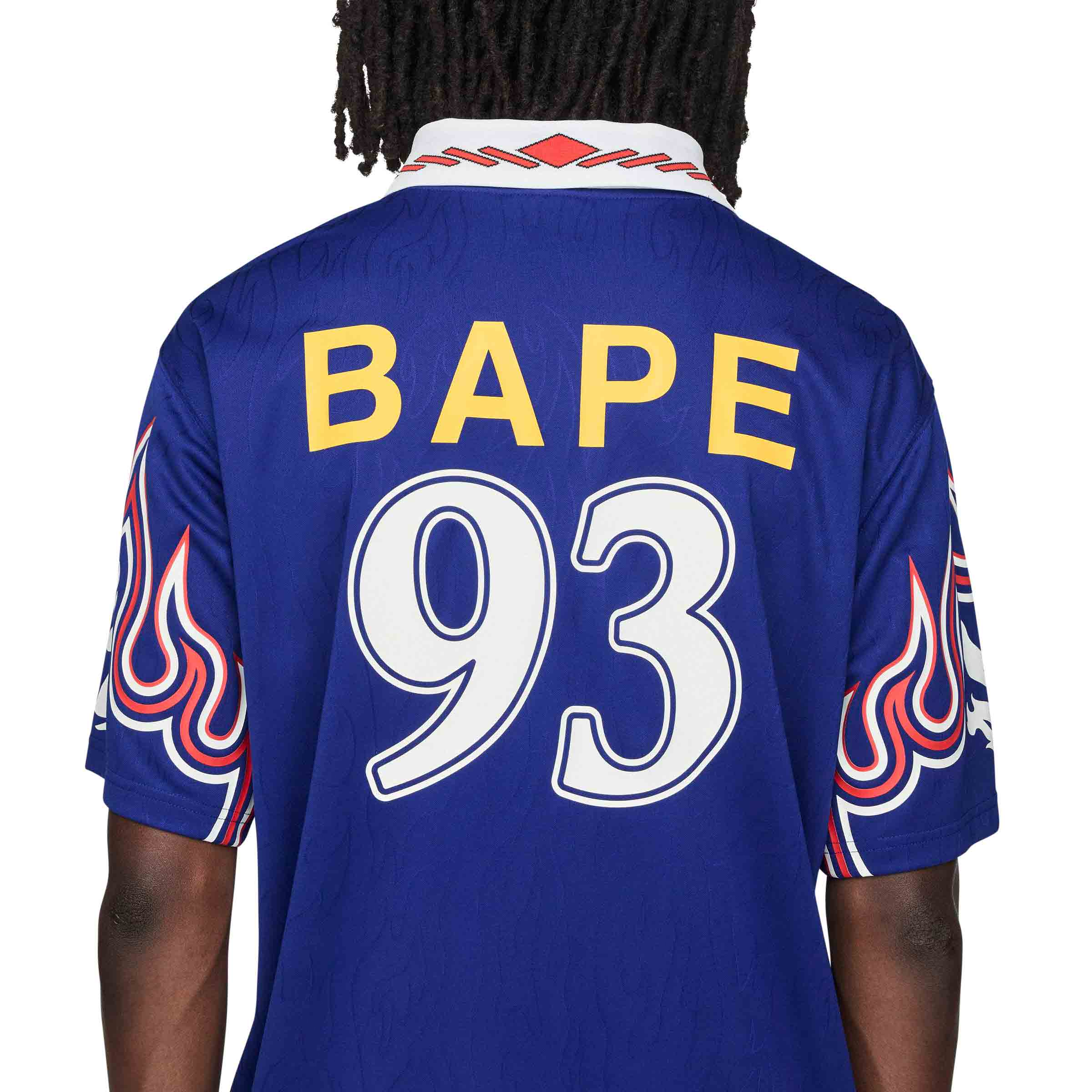 SSL Flame Jersey BAPE Japanblue | SUBTYPE