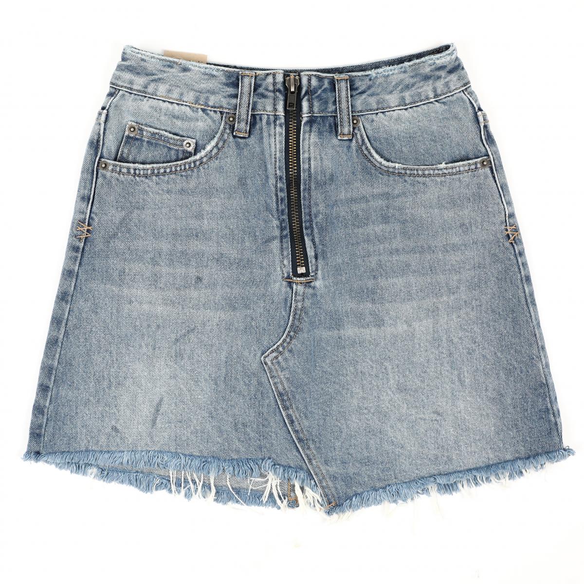 Ksubi Hi Line Mini Zipped White