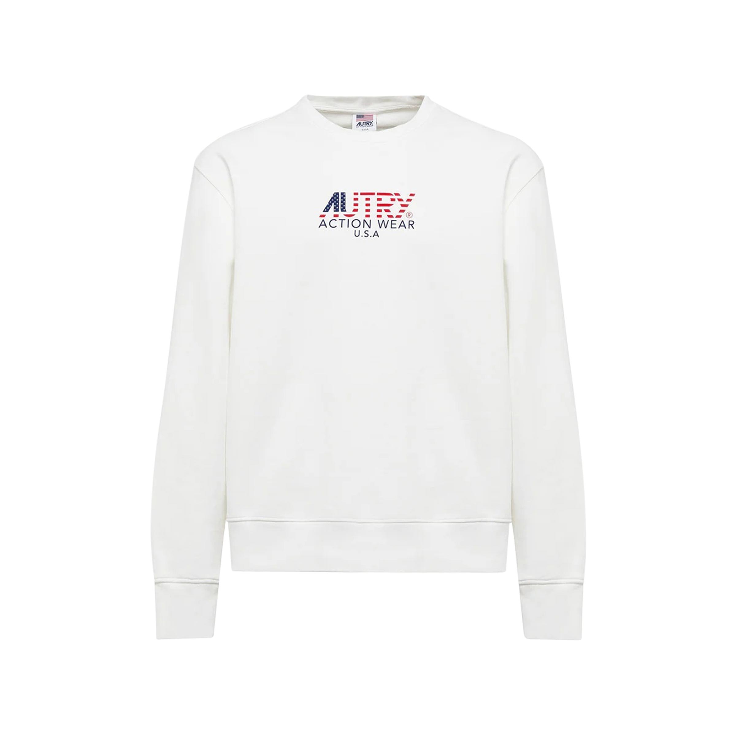 Iconic Logo Sweatshirt White | SUBTYPE