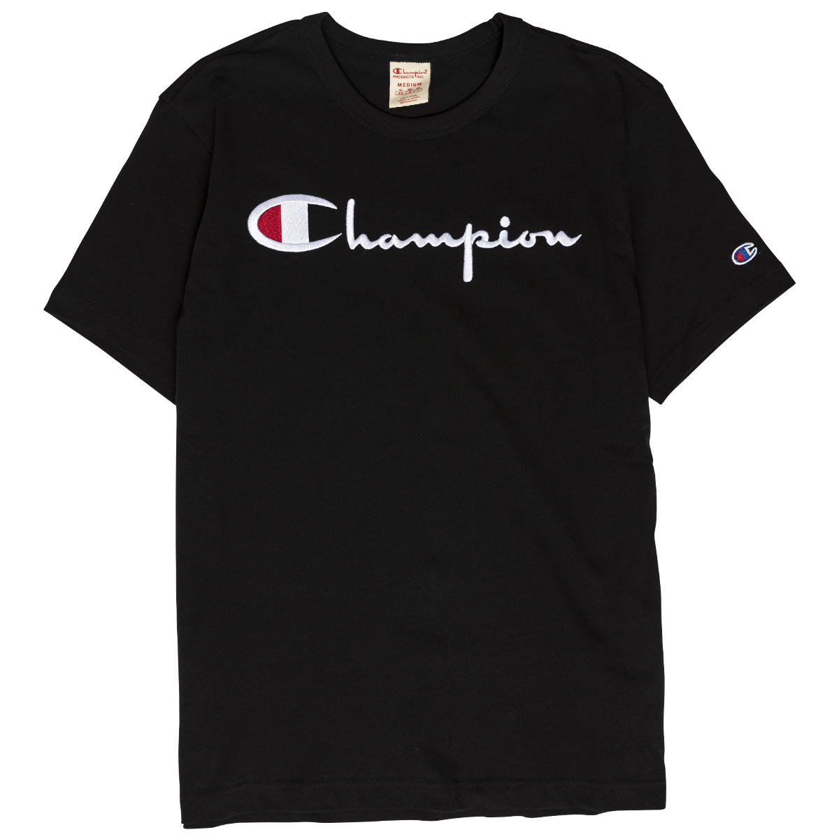 Champion Heritage Scrip Tee Black