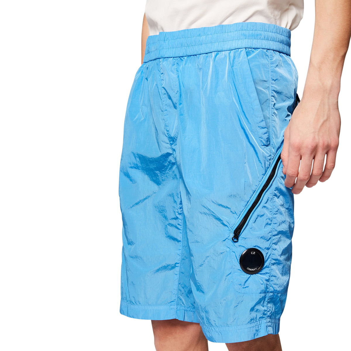 CP Company Chrome Lens Pocket Shorts
