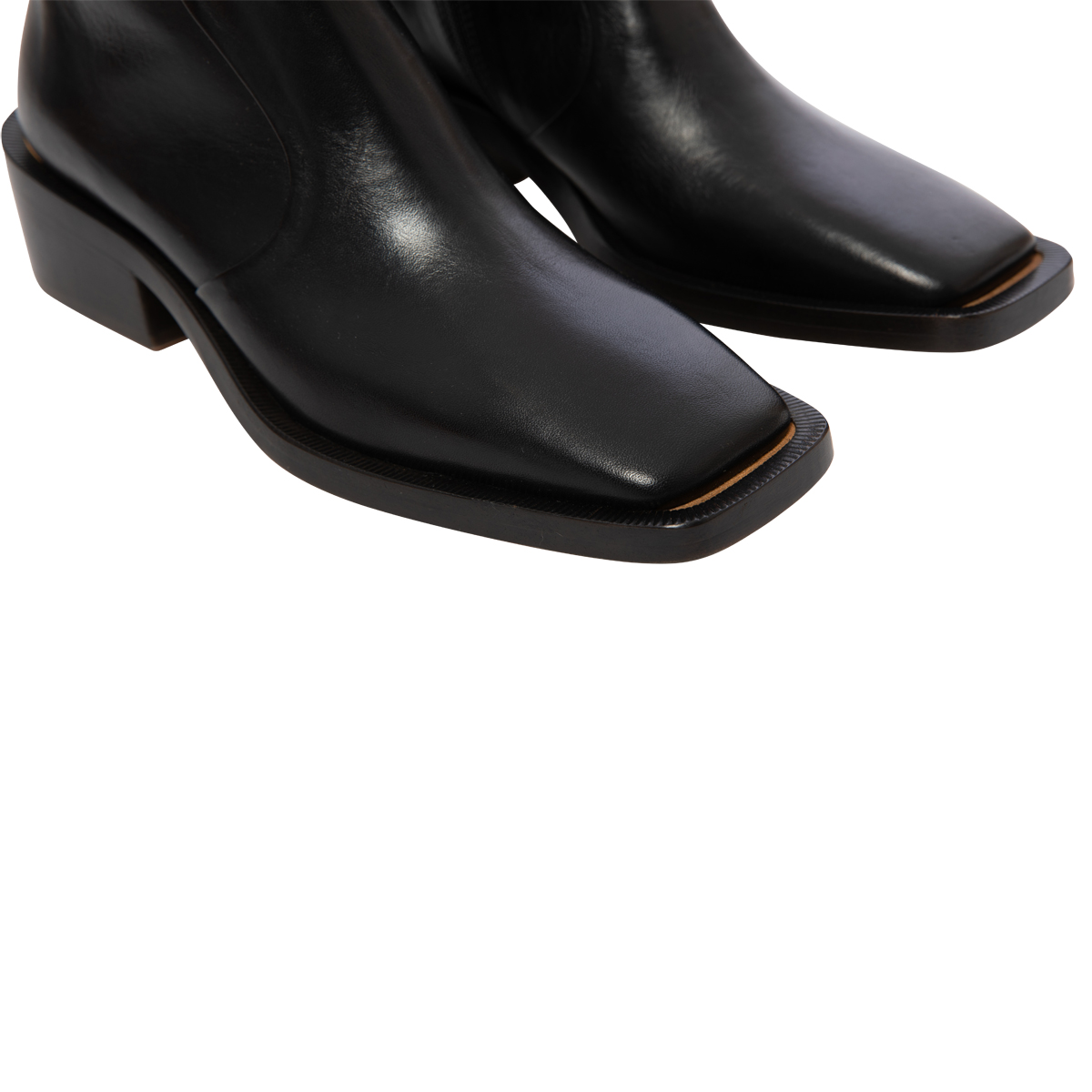 MM6 Maison Margiela Leather Ankle Boots