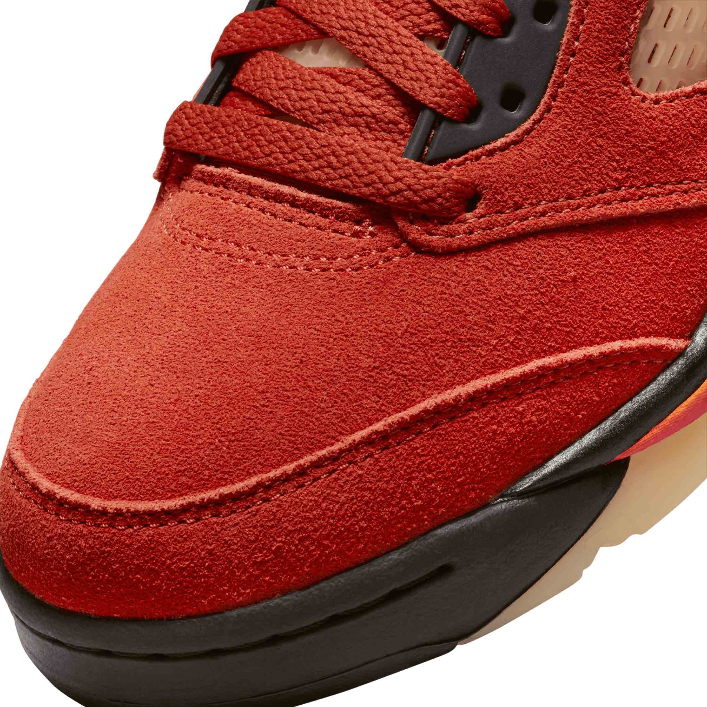 jordan 5 retro martian sunrise black fire red