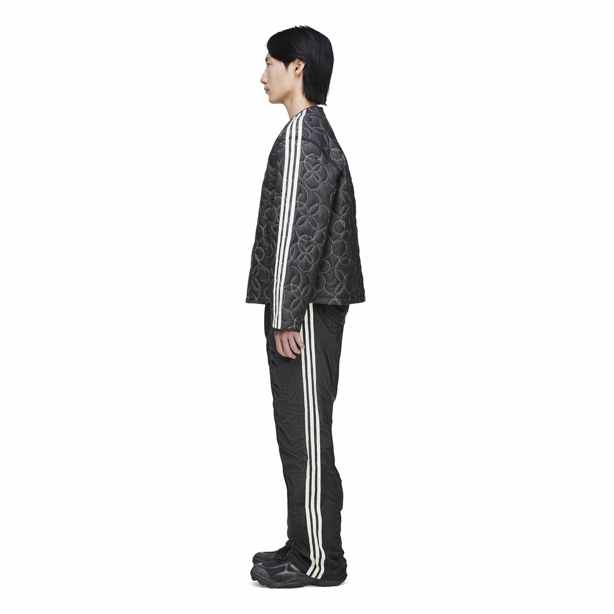 THUG CLUB Padded Liner Jacket Black/Silver Met. | SUBTYPE