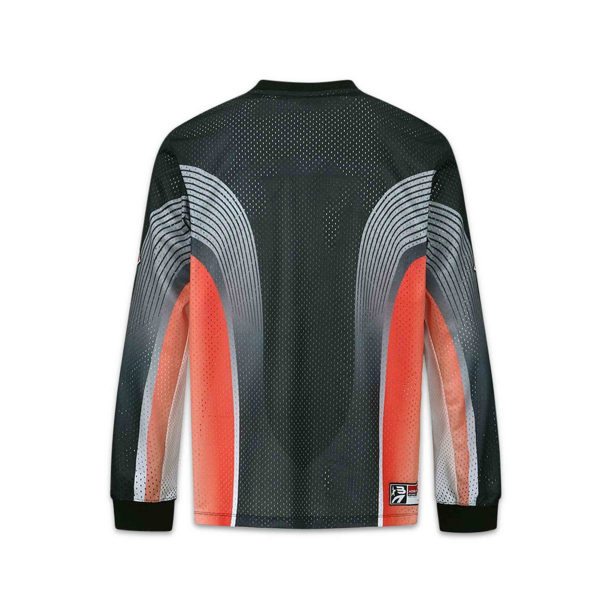 ◆ANDERSSON BELL◆ Mesh Racing LS T-Shirt atb1296m(BLACK/RED atb1296m-mul_blk_2.jpg