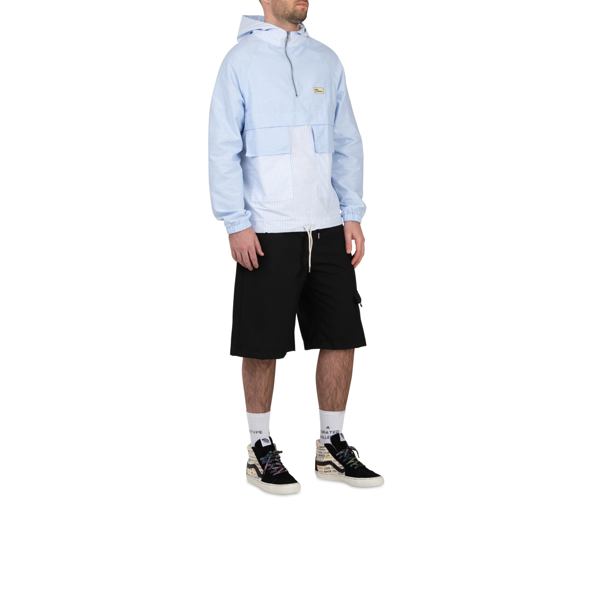 Drôle De Monsieur Oxford Zipped Top