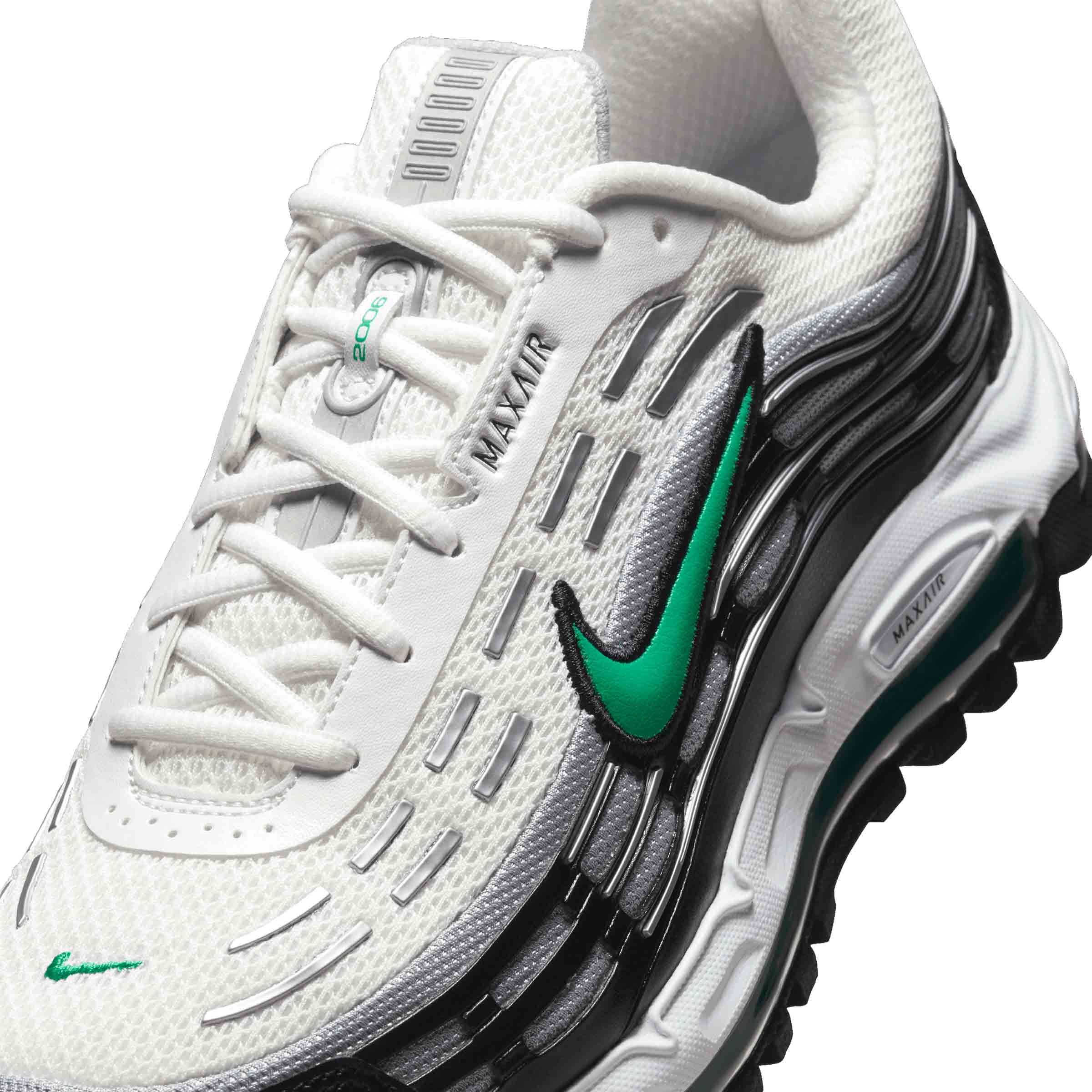NIKE AIR MAX TL 2.5 SUMMIT WHITE/STADIUM GREEN 国内発送 Nike Air Max TL 2.5 - Summit White/Stadium Green-Wolf Grey