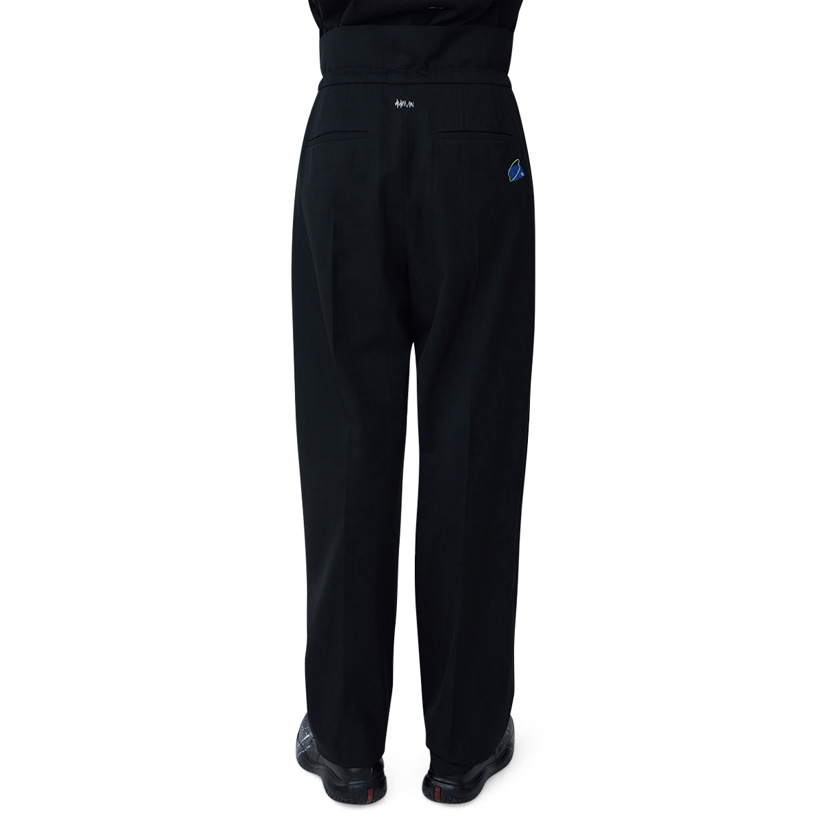 ADER Error Kustic Trousers Black Back